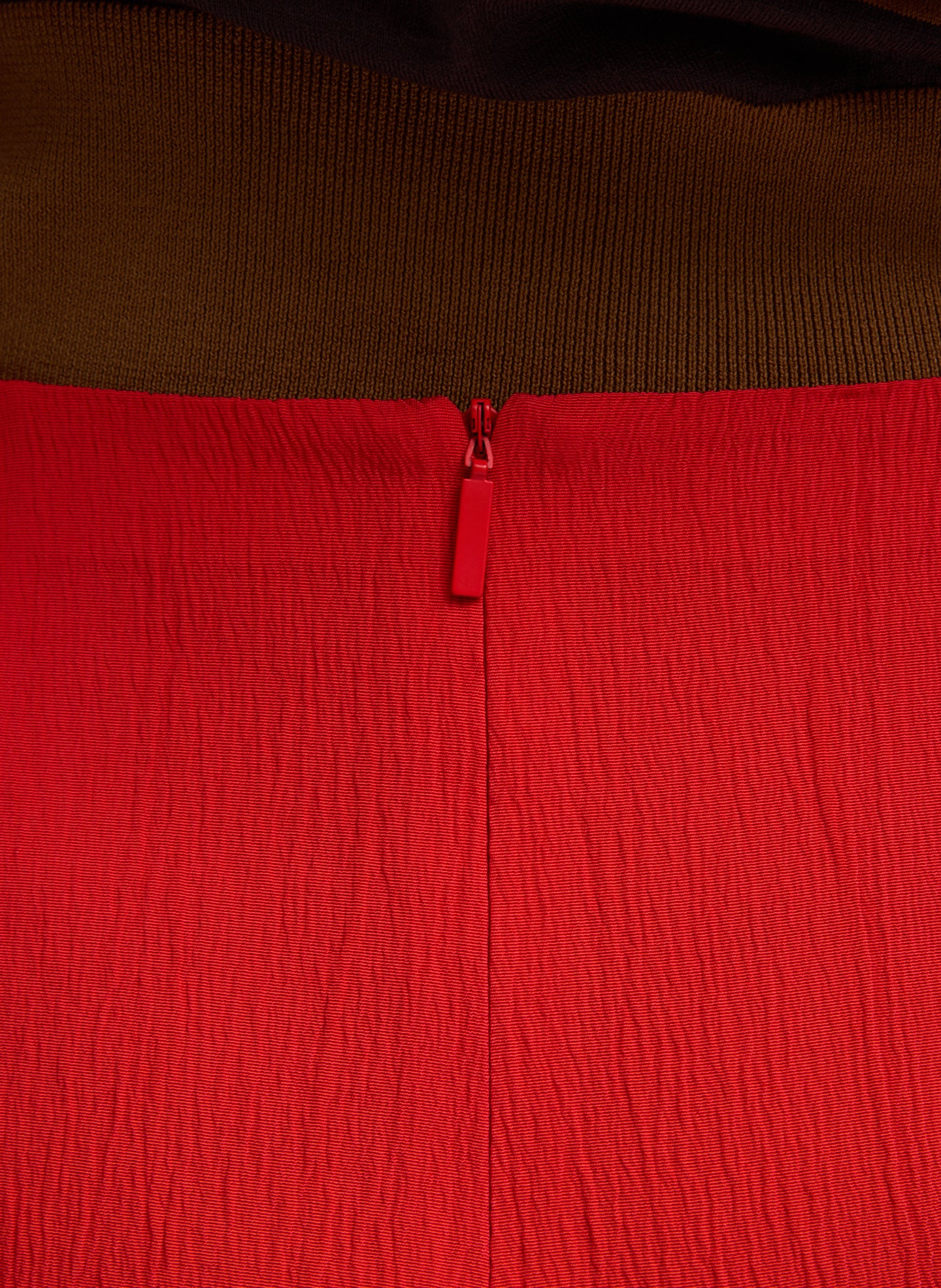 Creased Stretch Crepe Skort - Image 4