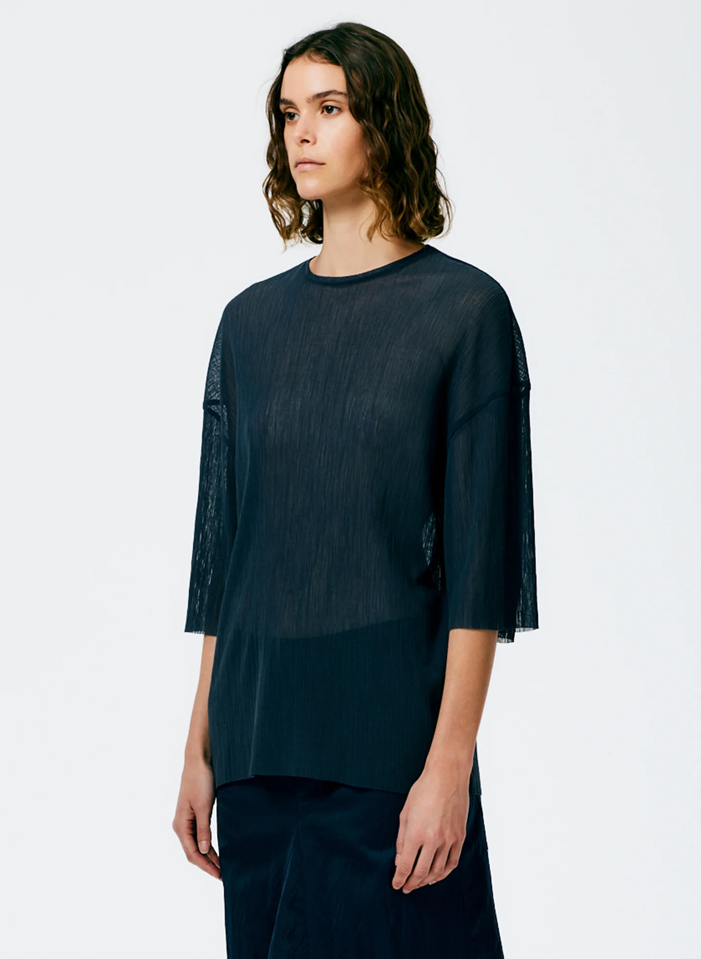 Crepe Gauze Easy T-Shirt - Image 2