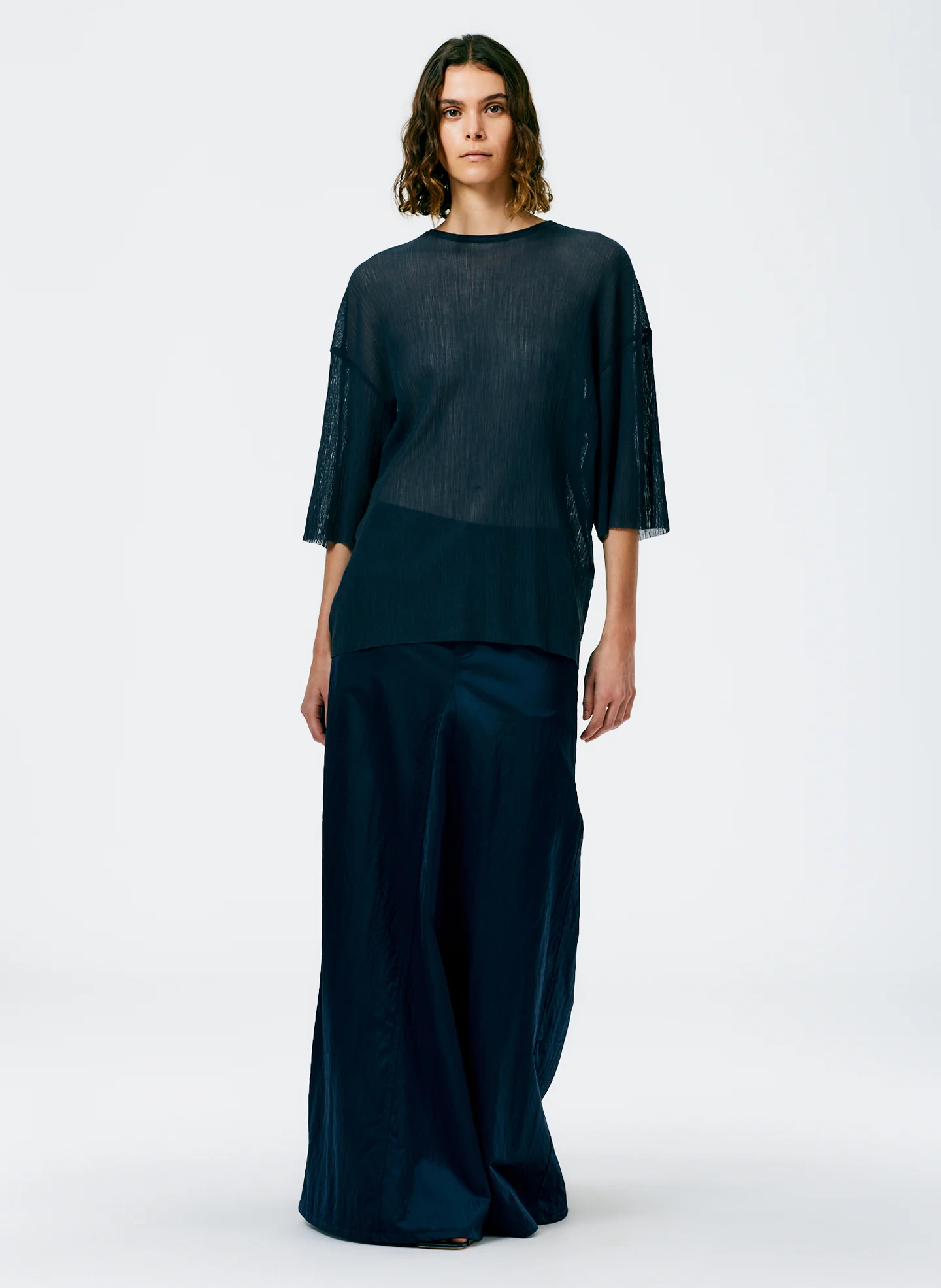 Crepe Gauze Easy T-Shirt - Image 3