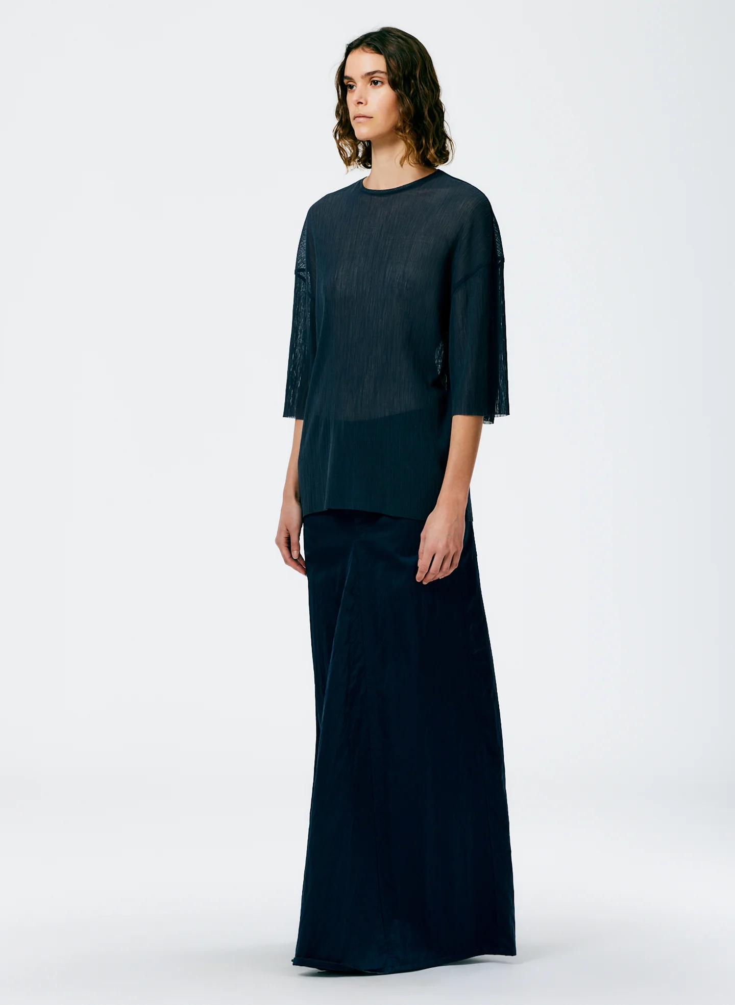 Crepe Gauze Easy T-Shirt - Image 4