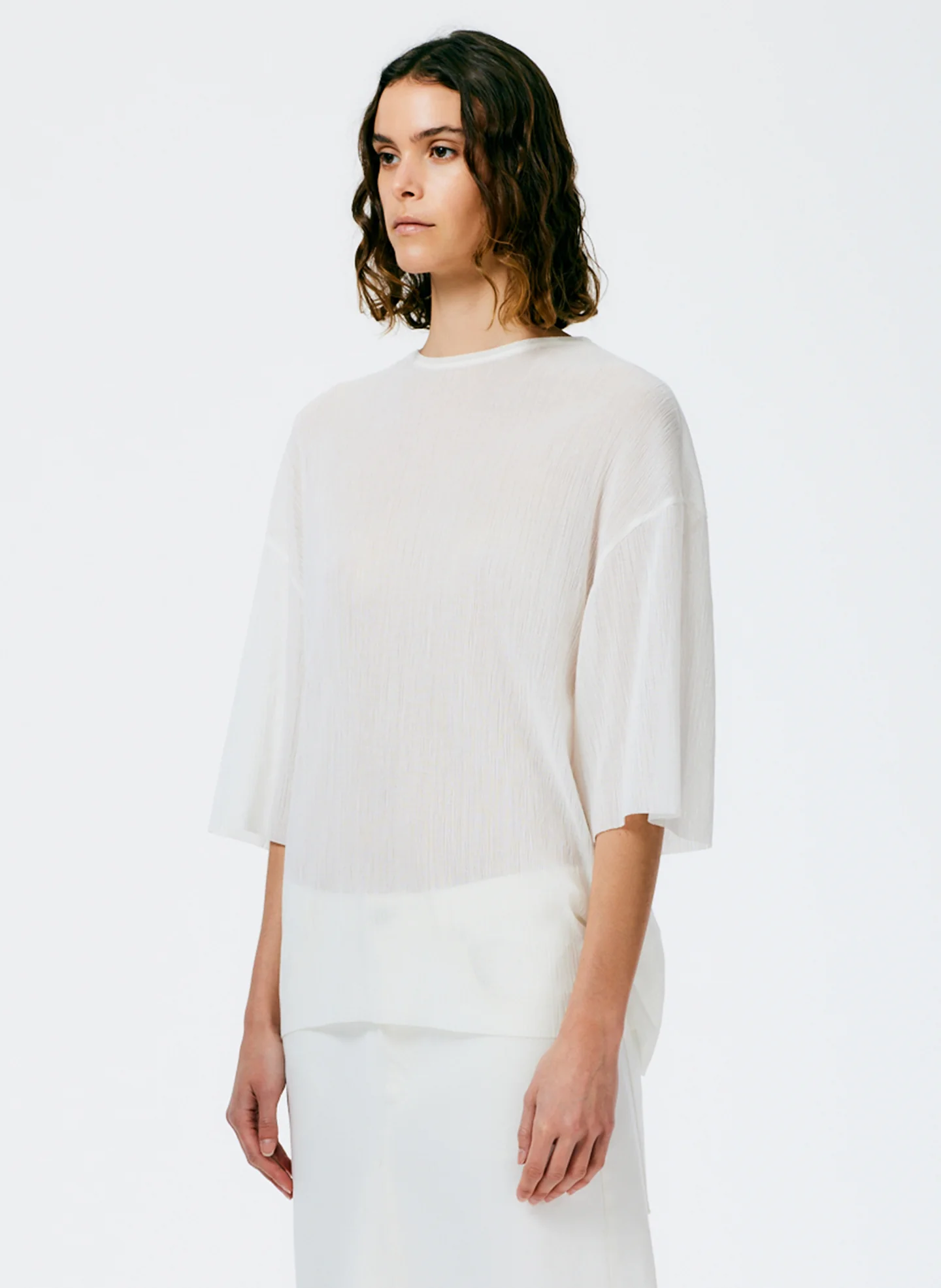 Crepe Gauze Easy T-Shirt - Image 2