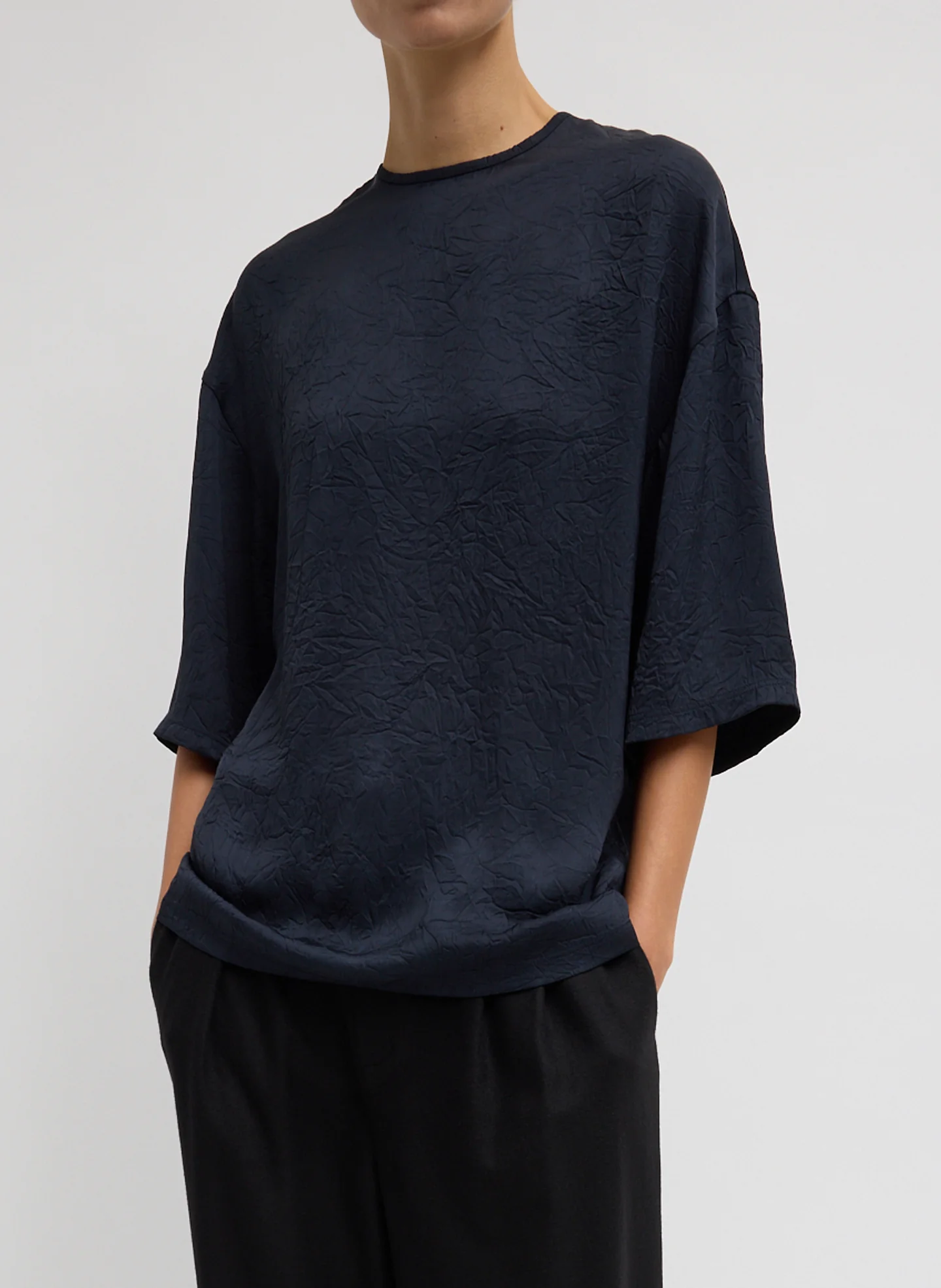 Crinkle Shirting Easy T-Shirt
