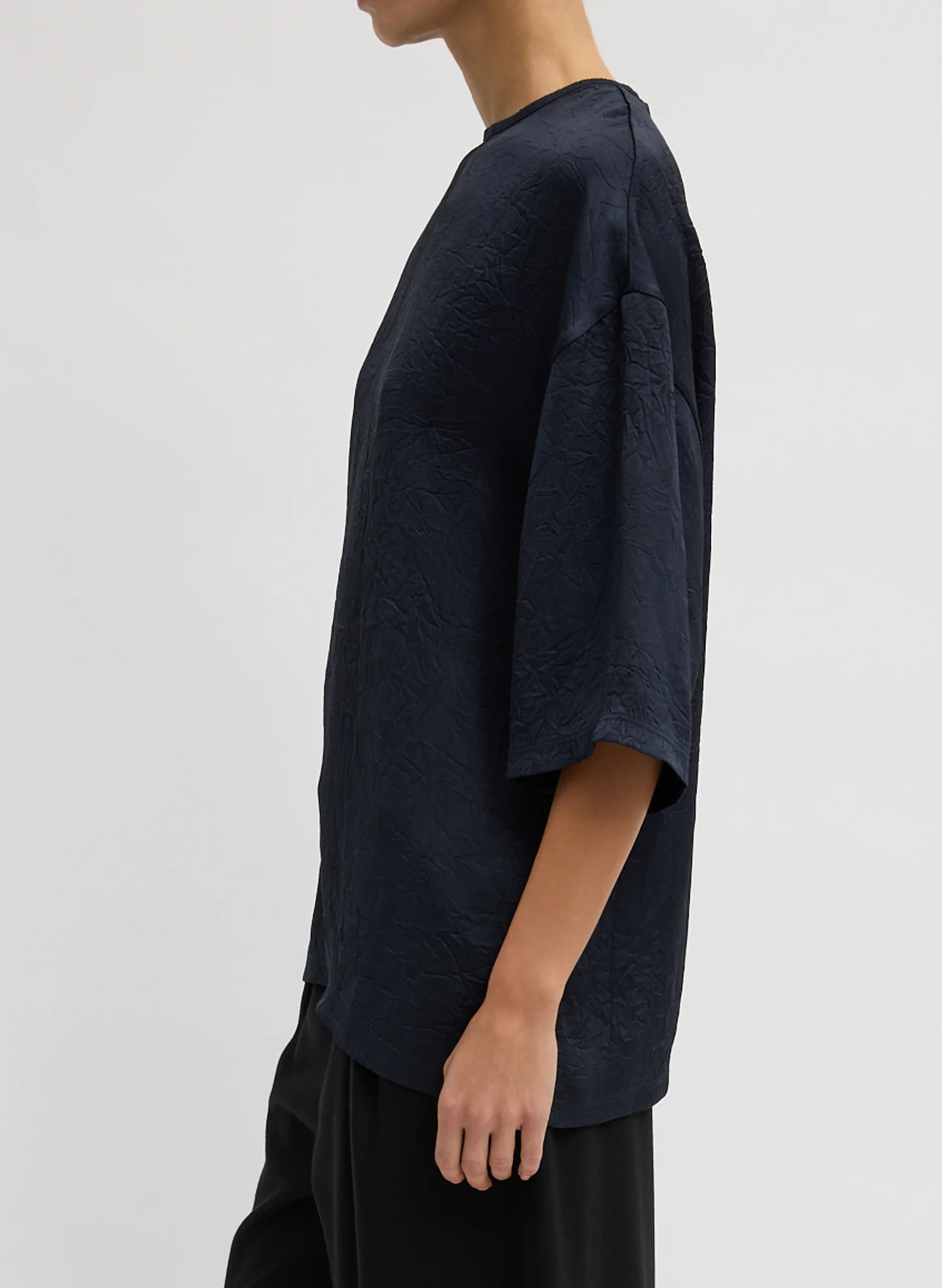 Crinkle Shirting Easy T-Shirt - Image 3