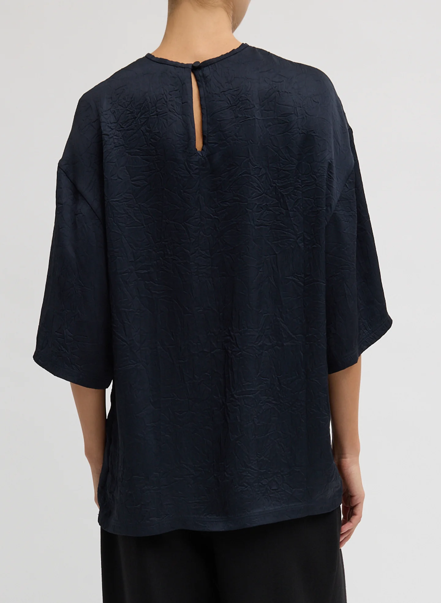 Crinkle Shirting Easy T-Shirt - Image 4