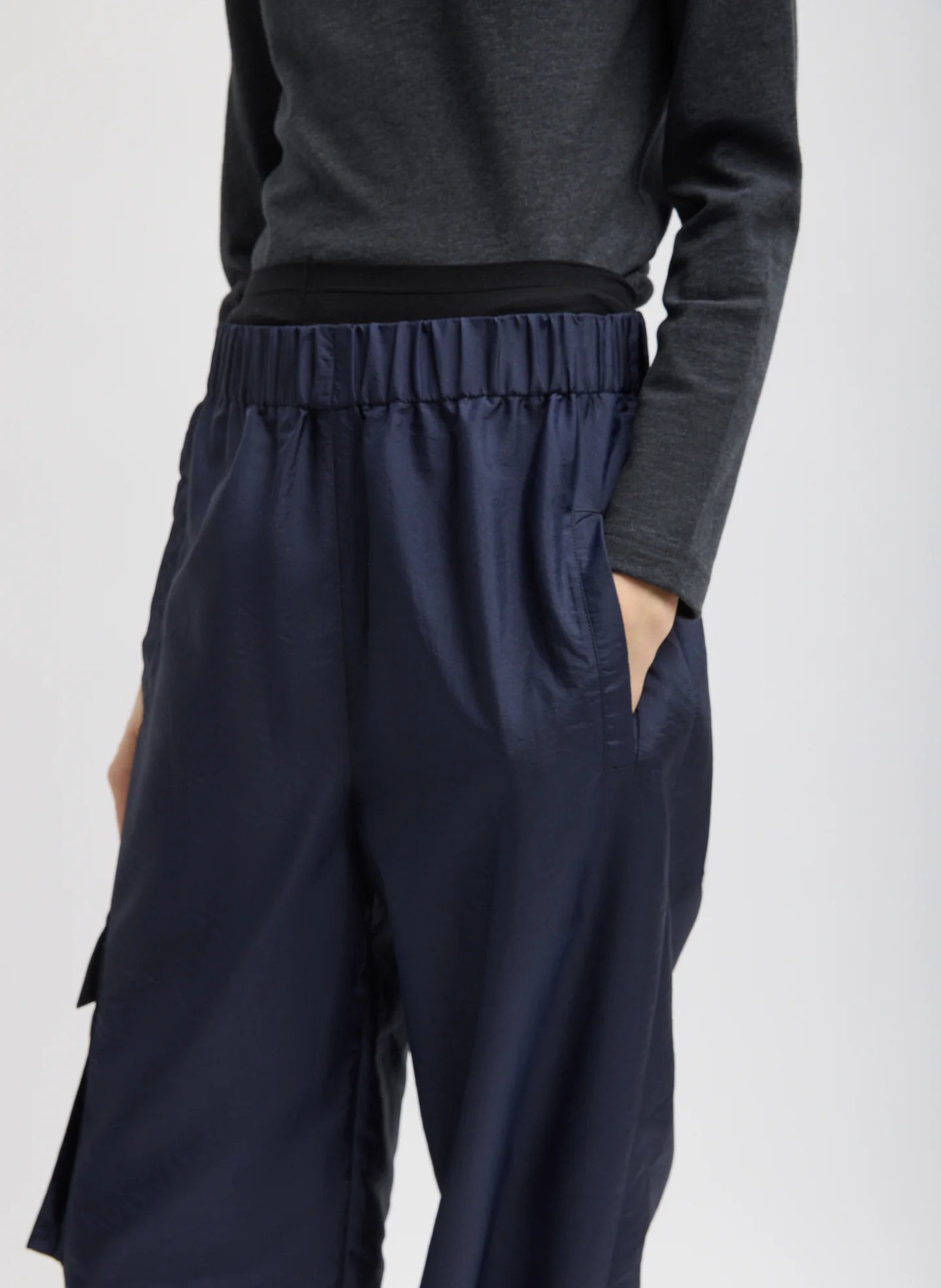 Crispy Nylon Wilt Pull On Jogger - Image 3