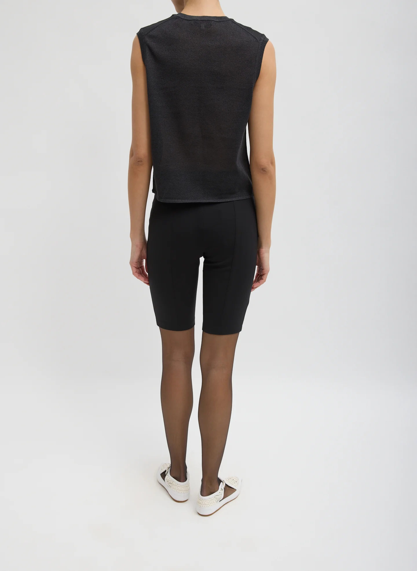 Crispy Sleeveless Sweater - Image 7