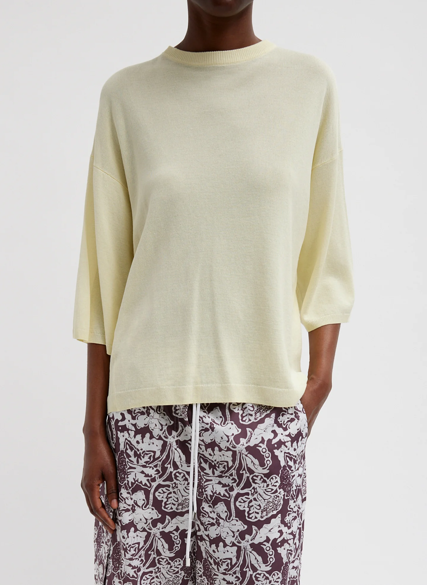 Crispy Sweater Oversized Easy T-Shirt