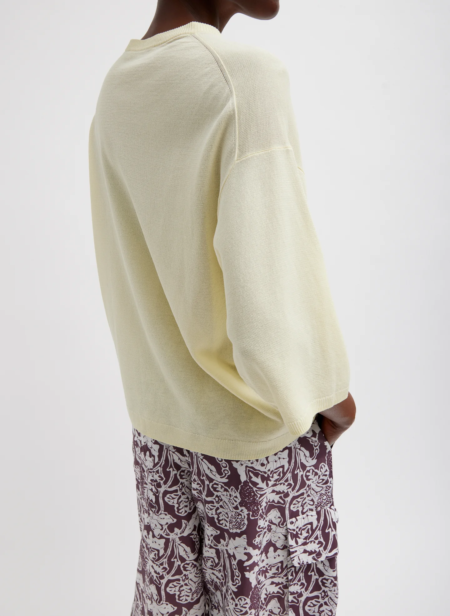 Crispy Sweater Oversized Easy T-Shirt - Image 4