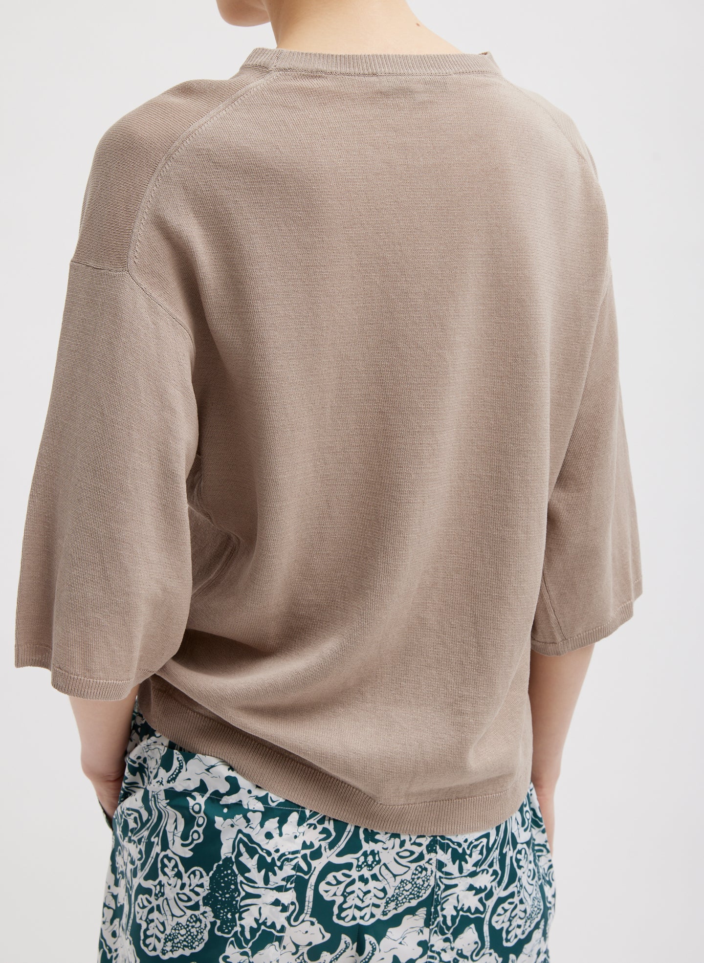 Crispy Sweater Oversized Easy T-Shirt - Image 2