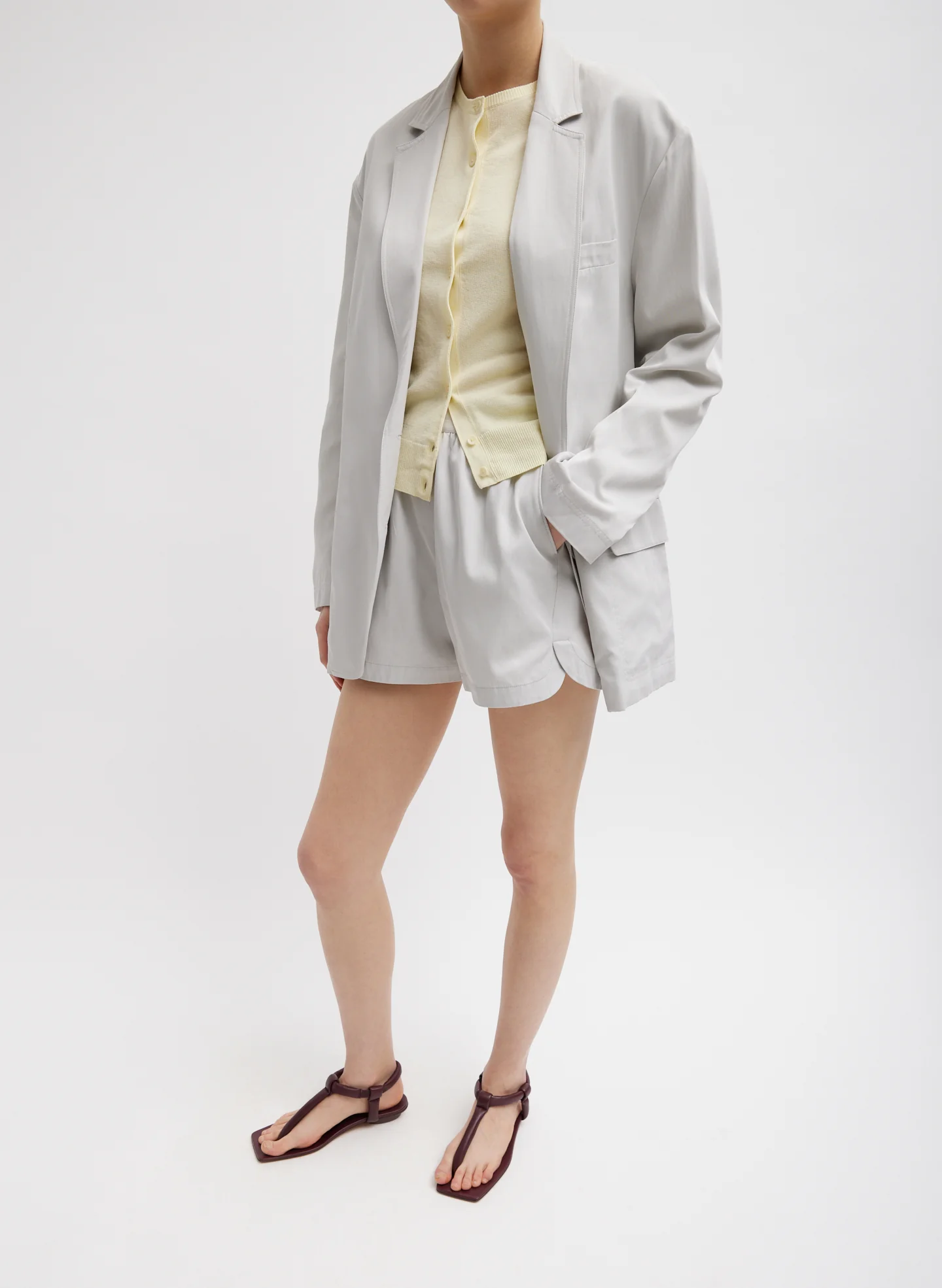 Crispy Sweater Shrunken Cardigan - Image 3