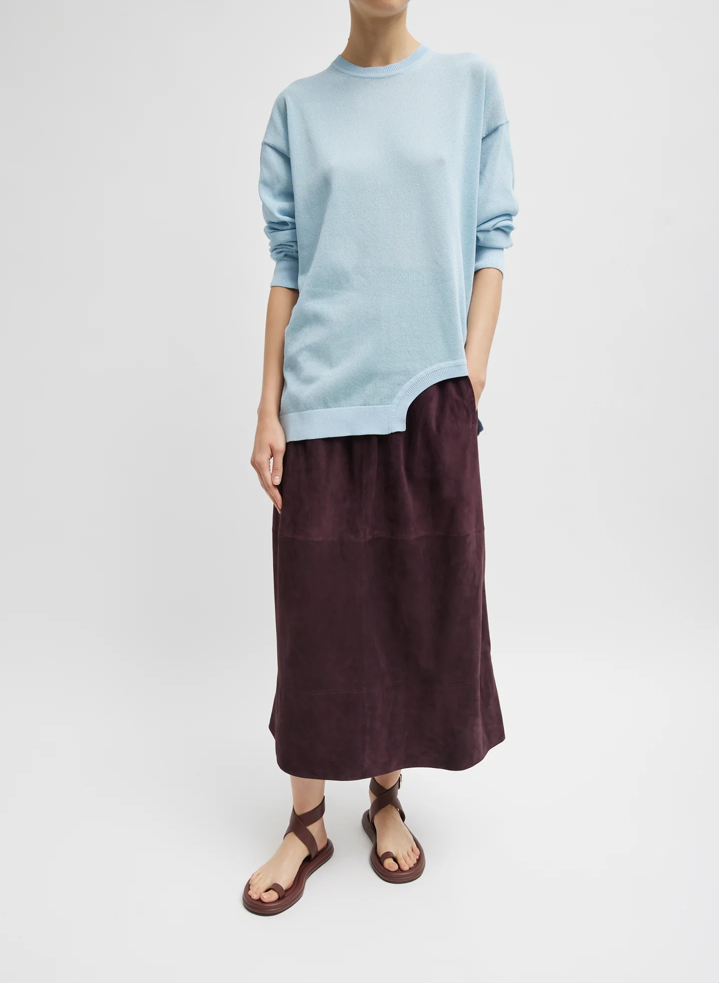 Crispy Sweater With Cut Out Detail - Image 3
