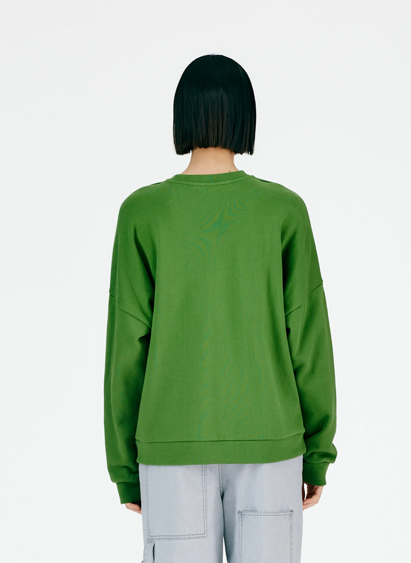 Cutout Dicky Neck Sweatshirt - Image 5