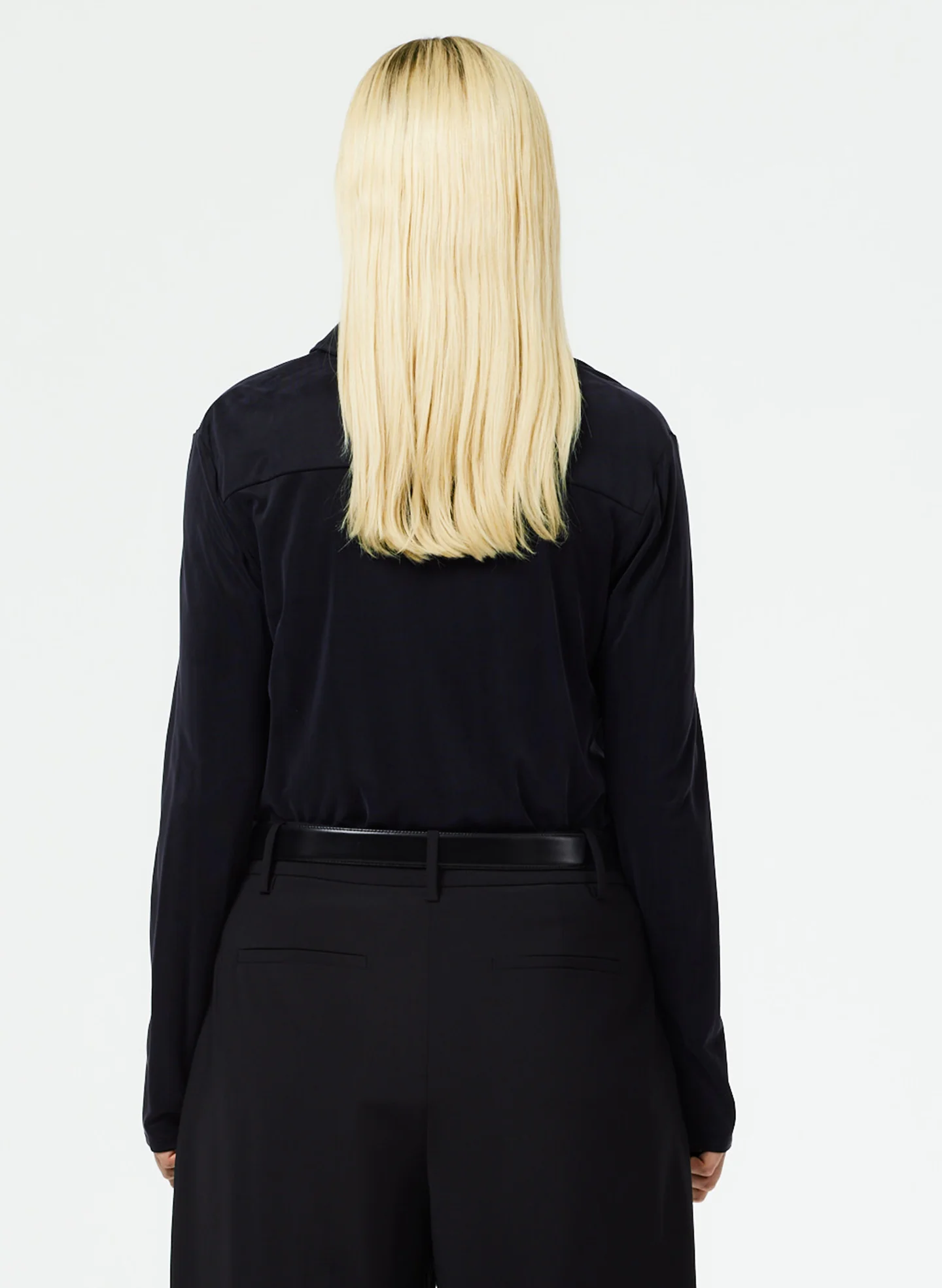 Deeba Cupro Slim Shirt - Image 4