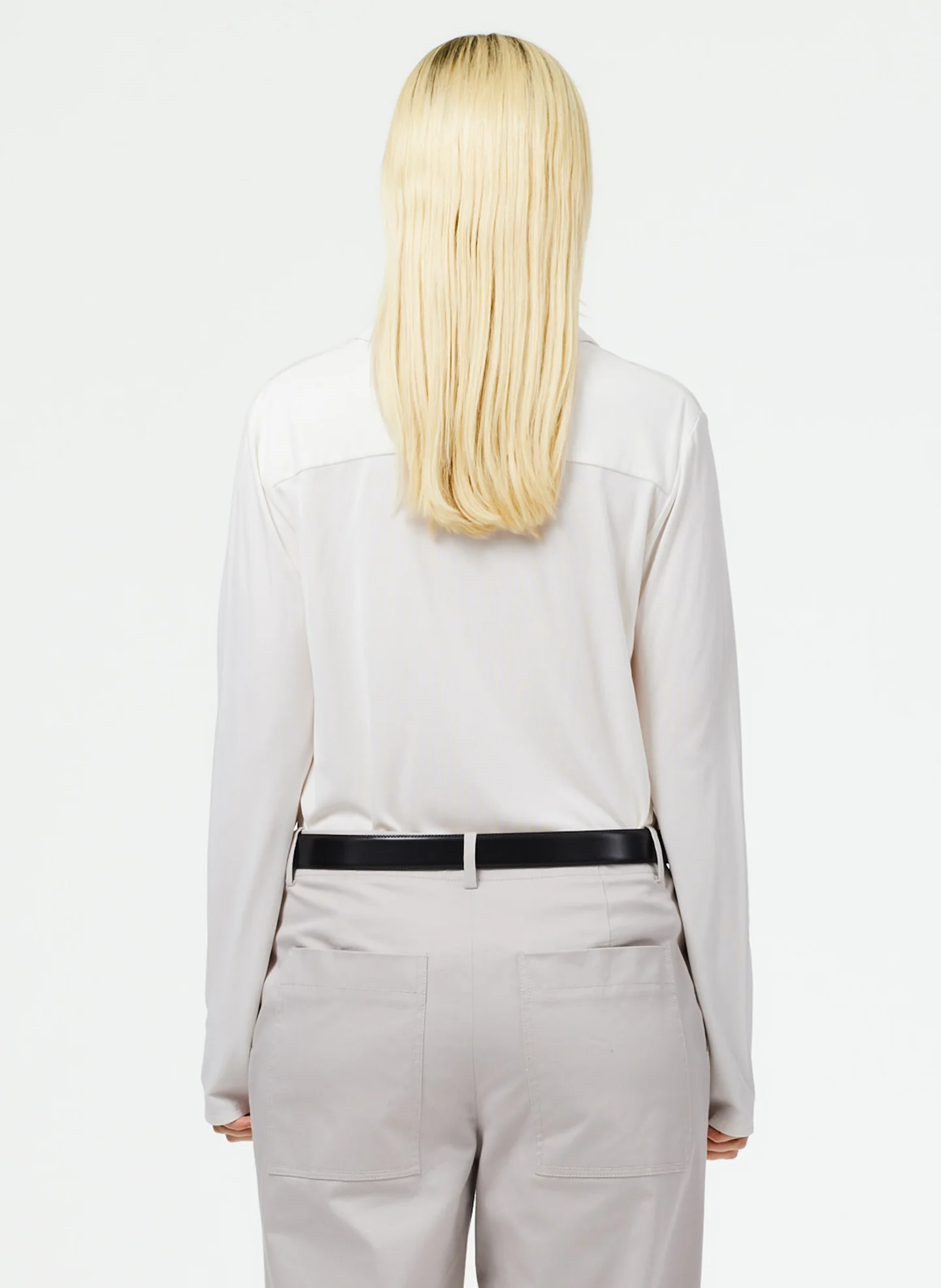 Deeba Cupro Slim Shirt - Image 8