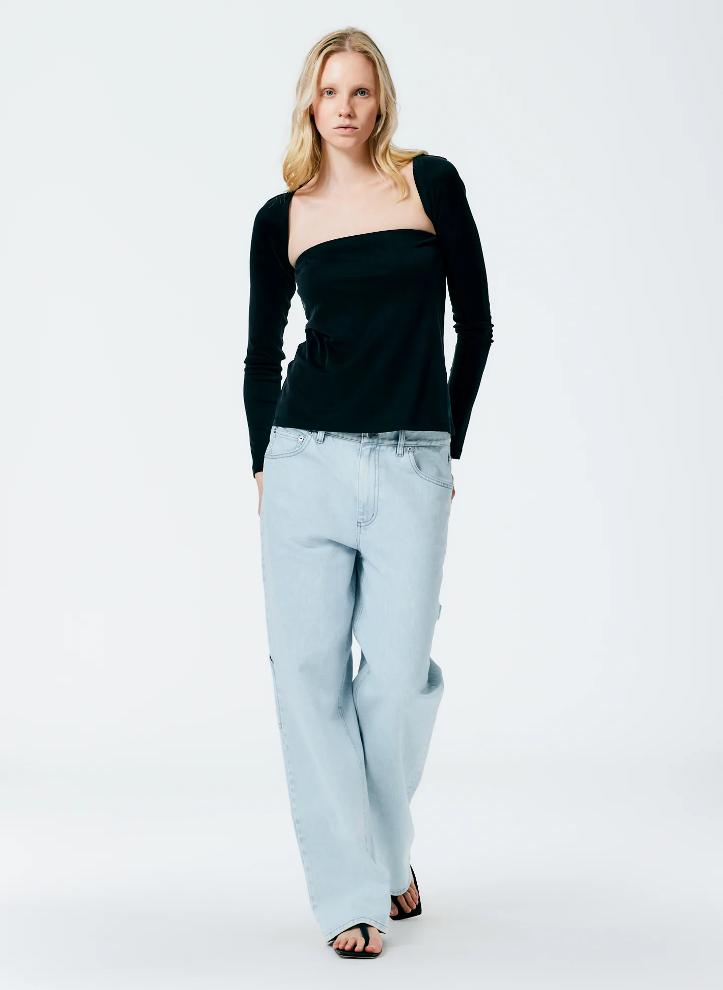 Deeba Cupro Strapless Convertible Top - Image 11