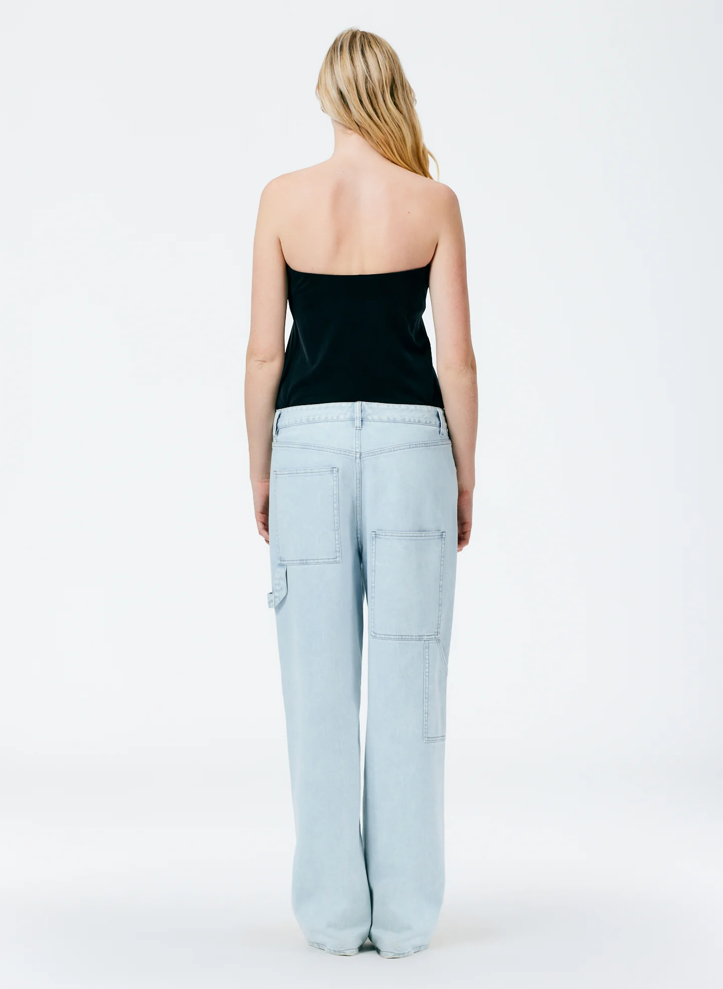 Deeba Cupro Strapless Convertible Top - Image 12