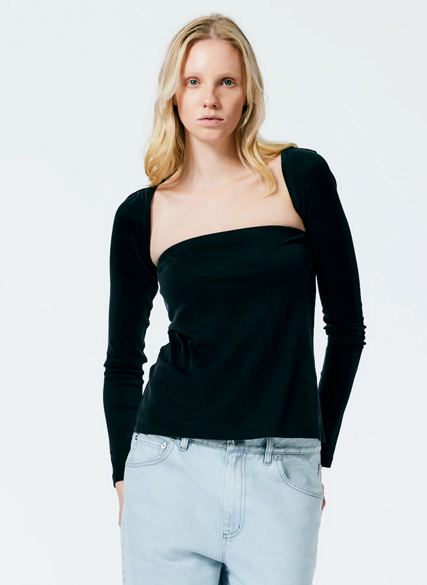 Deeba Cupro Strapless Convertible Top - Image 5