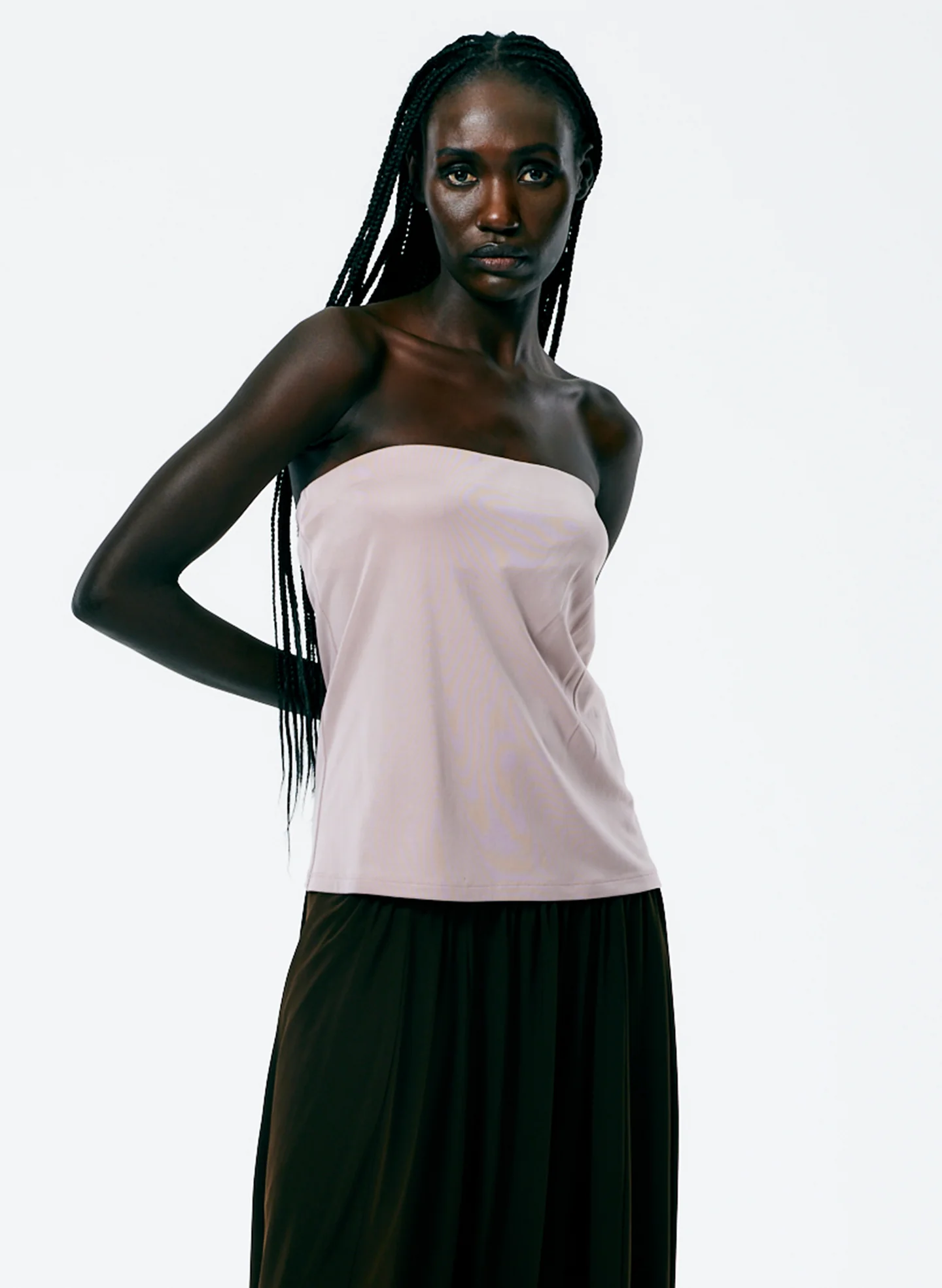 Deeba Cupro Strapless Convertible Top - Image 3