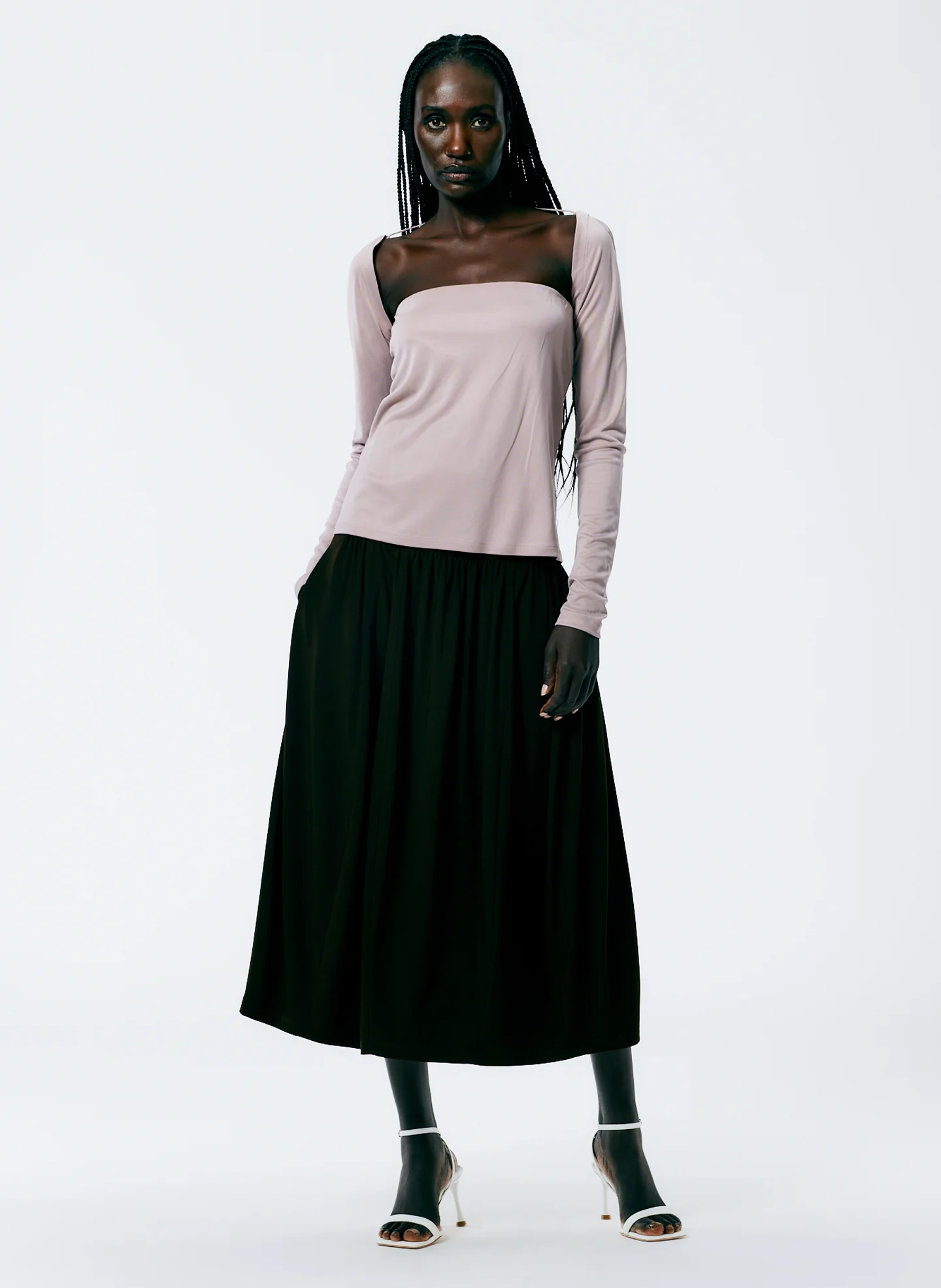 Deeba Cupro Strapless Convertible Top - Image 4