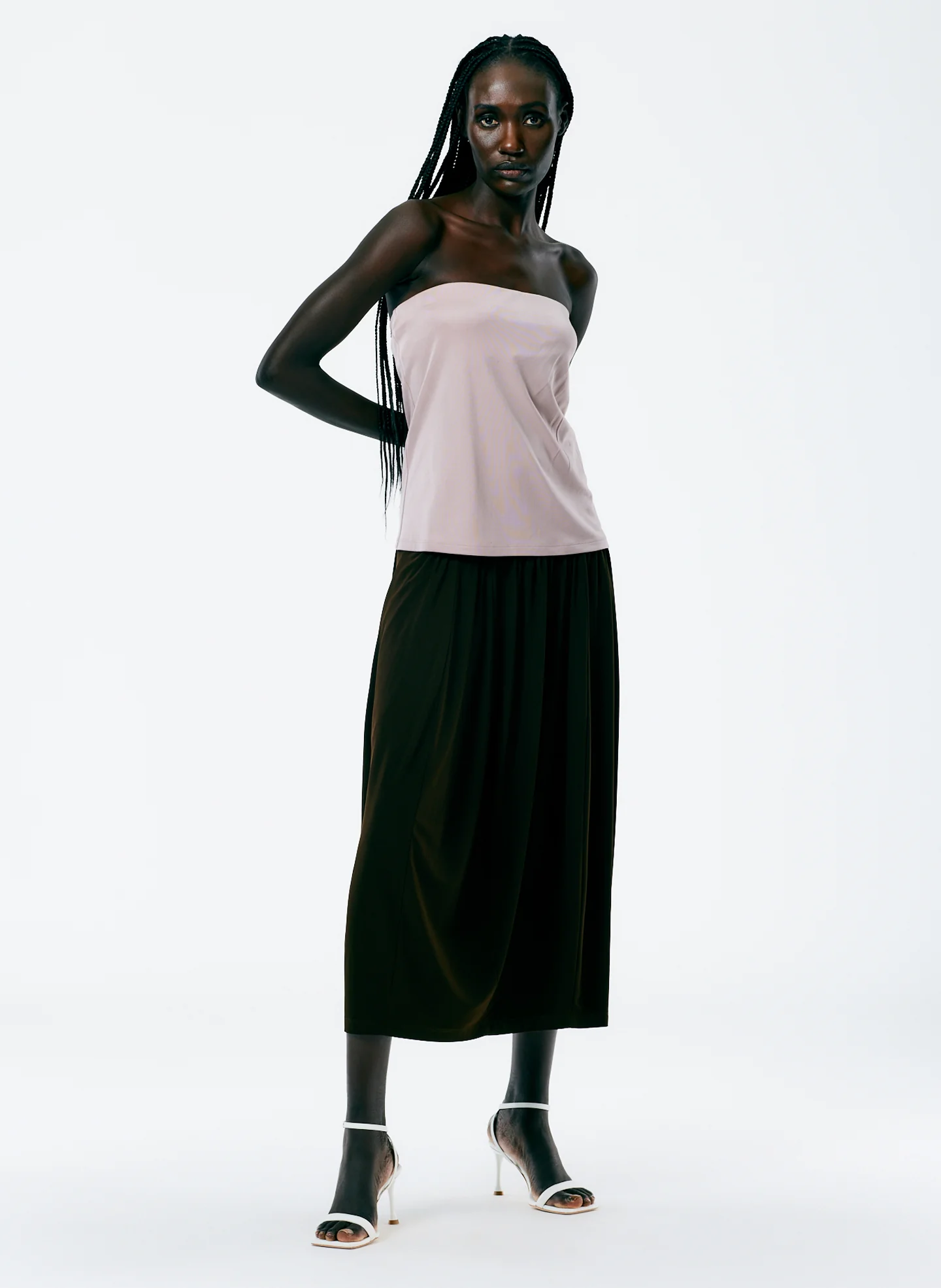 Deeba Cupro Strapless Convertible Top - Image 7