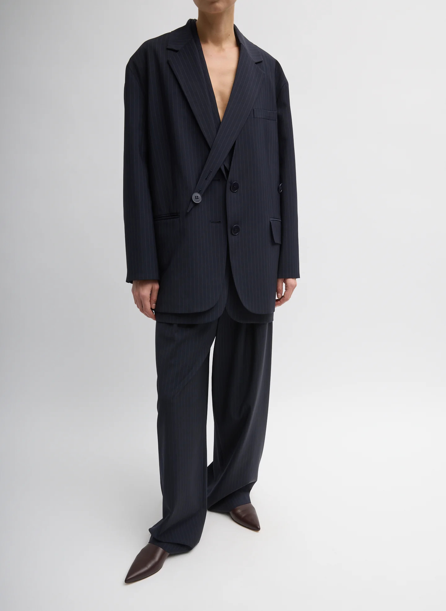 Dominic Pinstripe Stella Pant - Image 6
