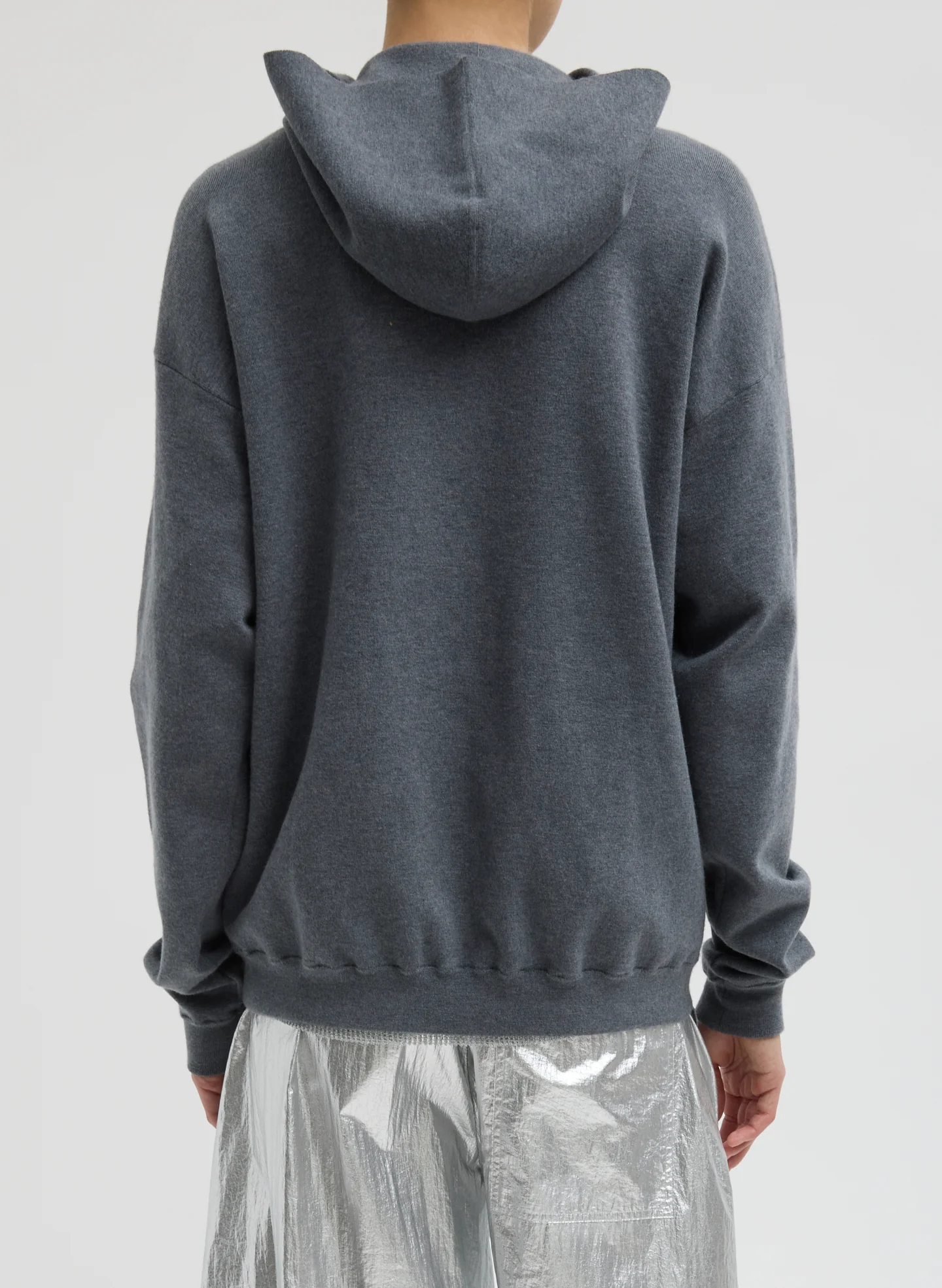 Double Faced Cashmere Hoodie - Image 4