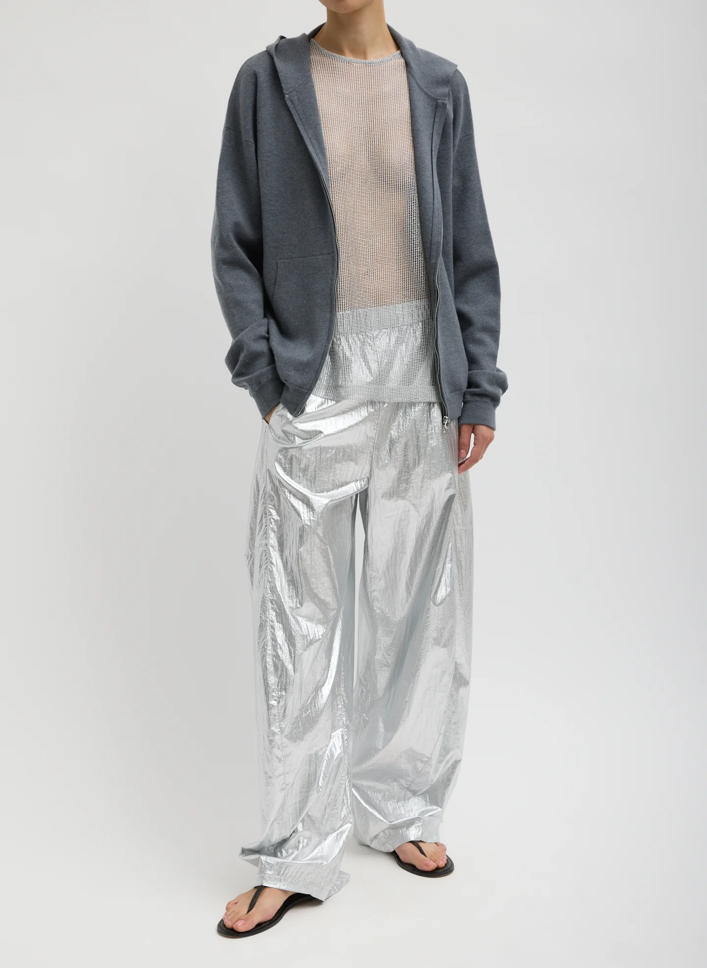 Double Faced Cashmere Hoodie - Image 6