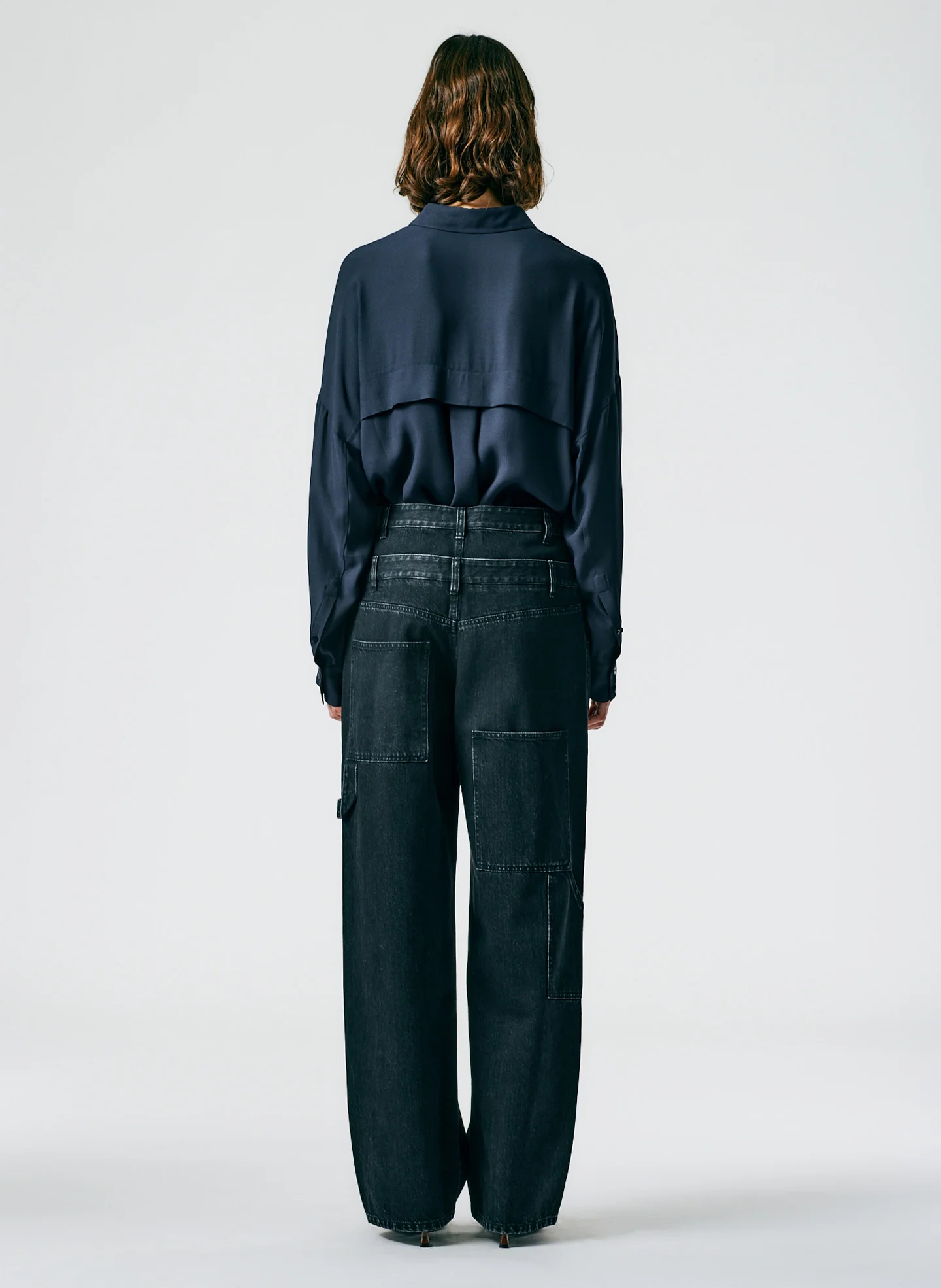 Double Waisted Black Denim Sam Jean - Image 5
