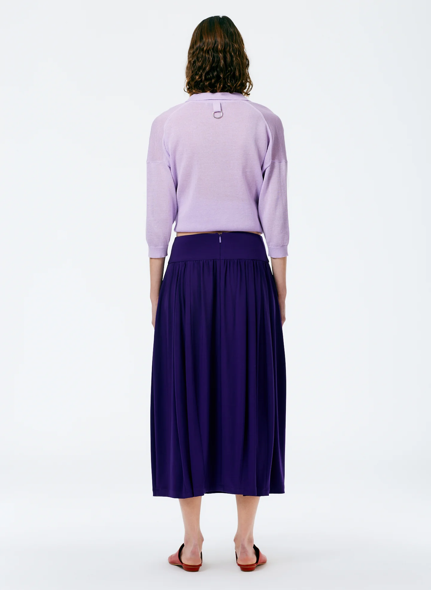 Drapey Jersey Lantern Skirt - Image 4