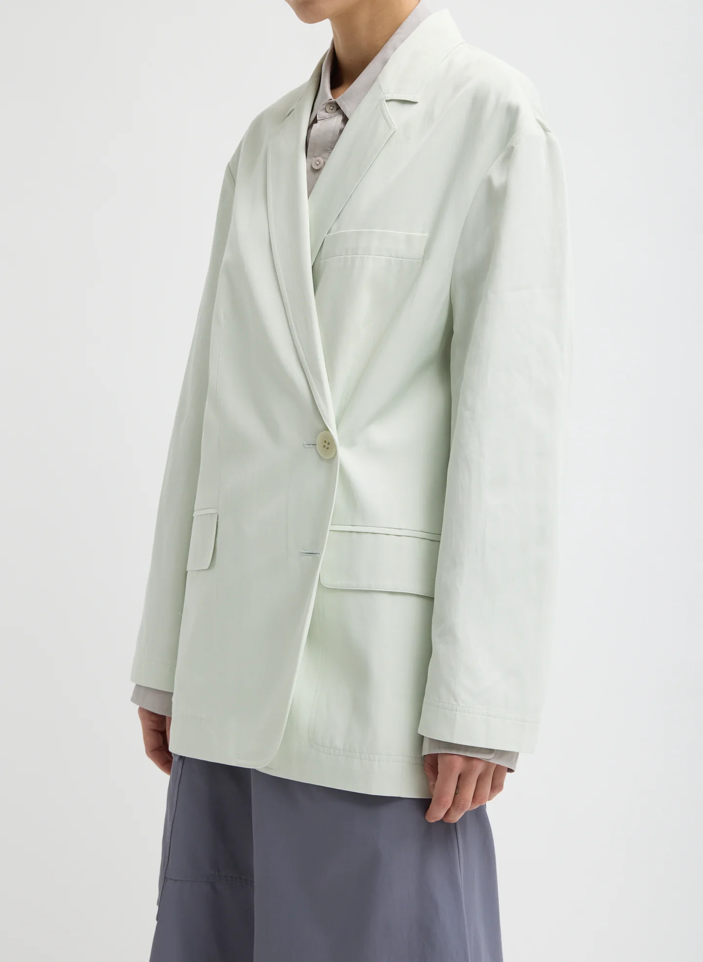 Drapey Suiting Liam Blazer