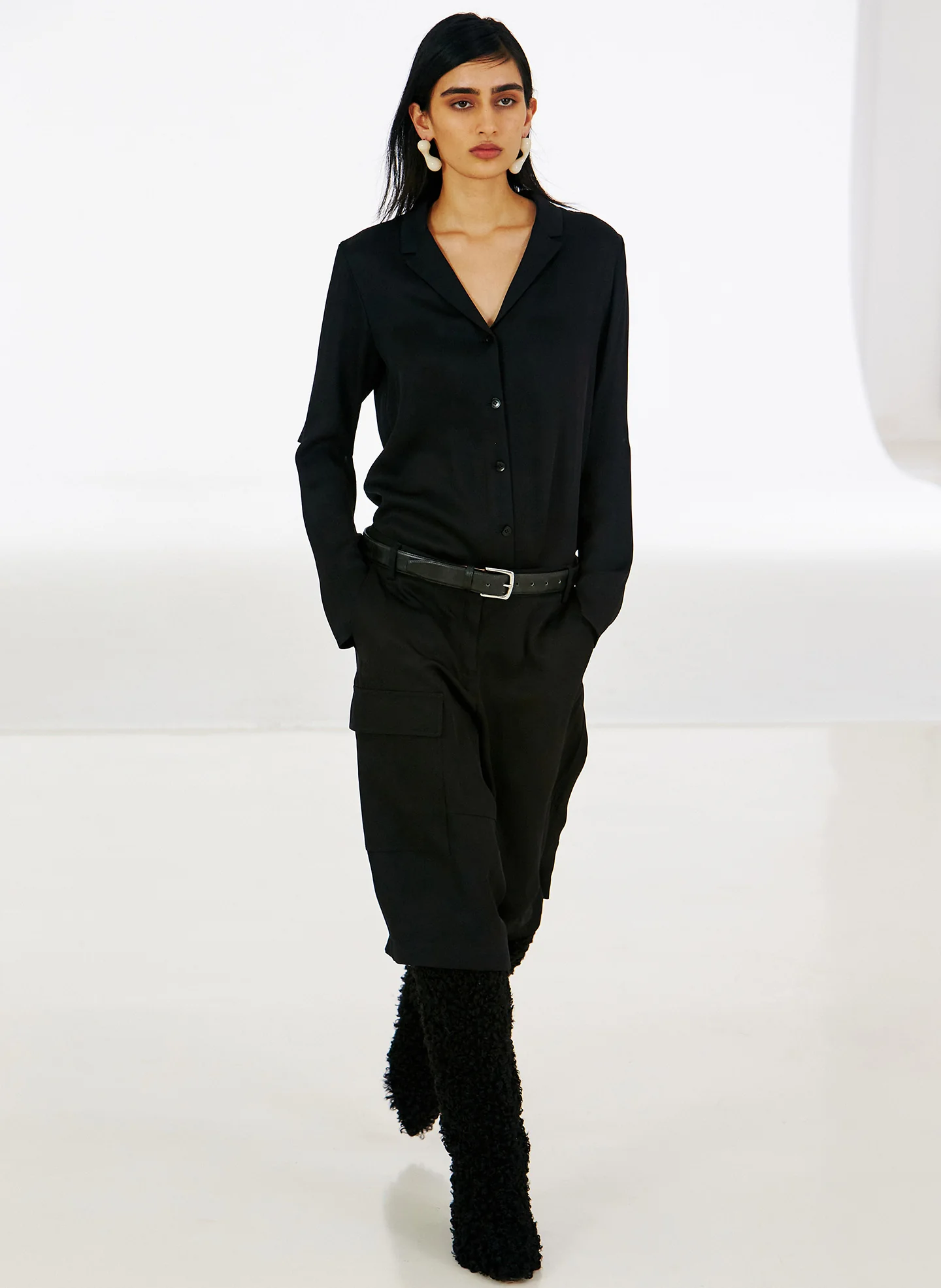 Eco Acetate Viscose Shirt Jacket - Image 2