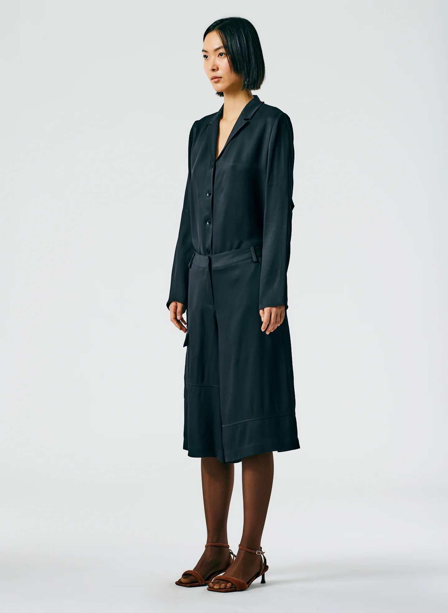 Eco Acetate Viscose Shirt Jacket - Image 3