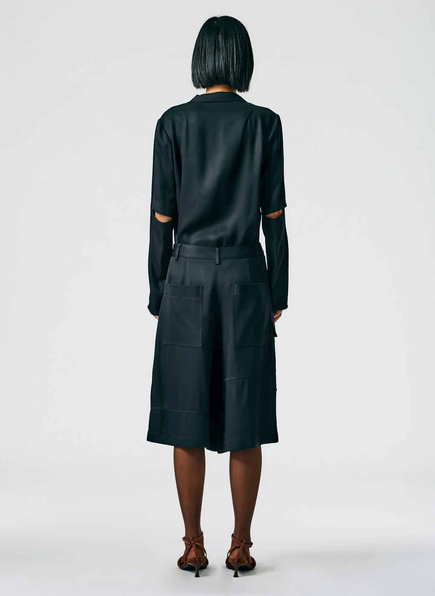Eco Acetate Viscose Shirt Jacket - Image 4