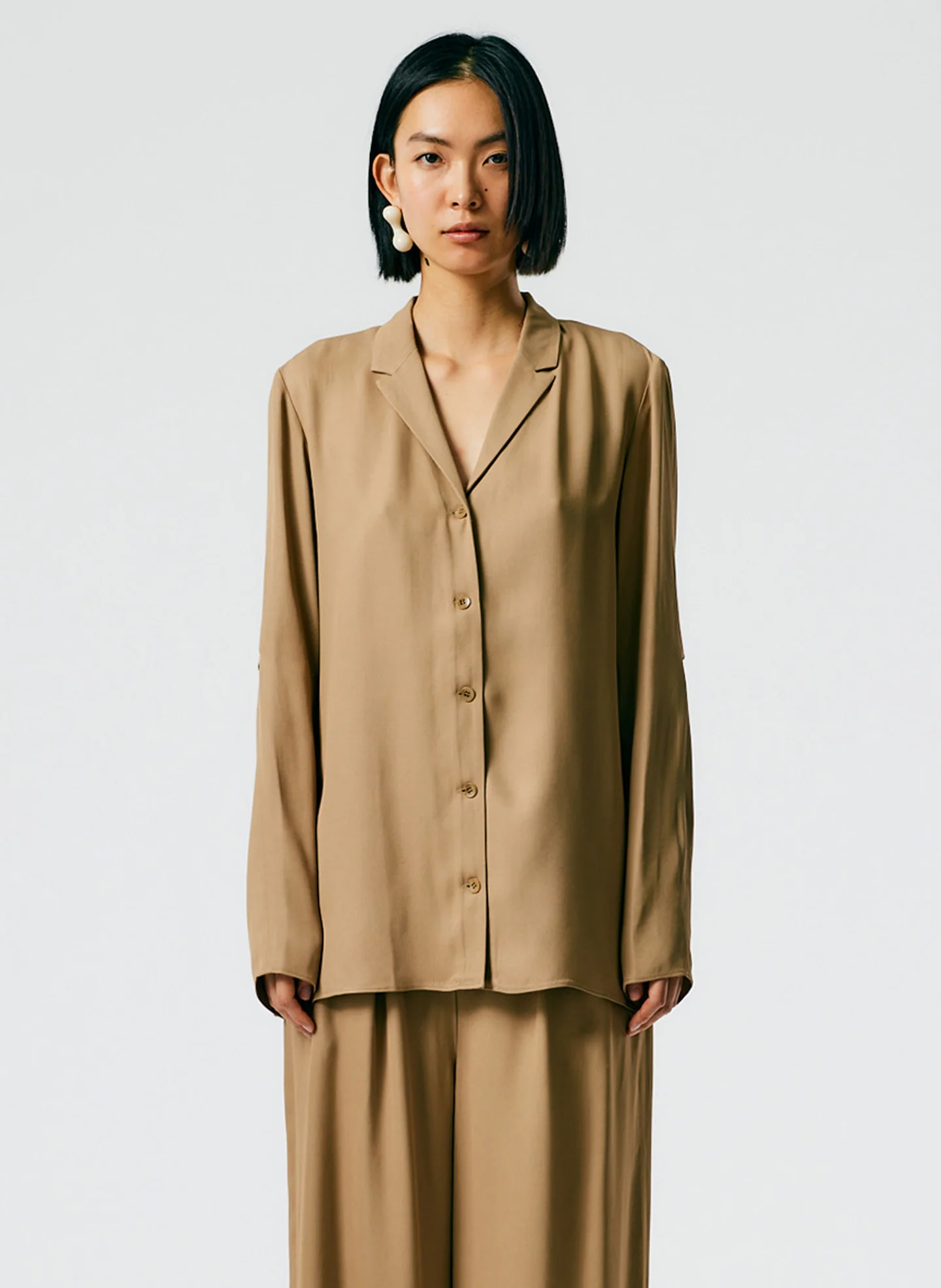 Eco Acetate Viscose Shirt Jacket - Image 8