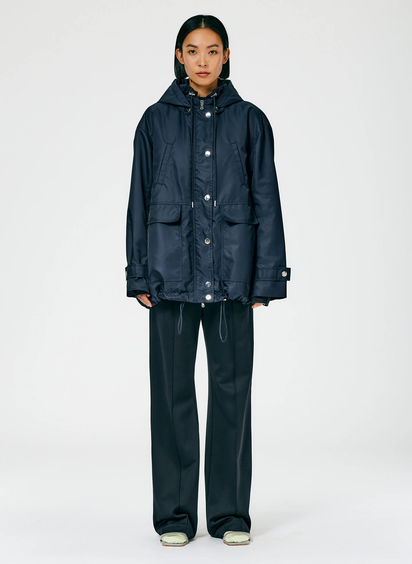 Eco Nylon Anorak with Removable Hood - Image 10