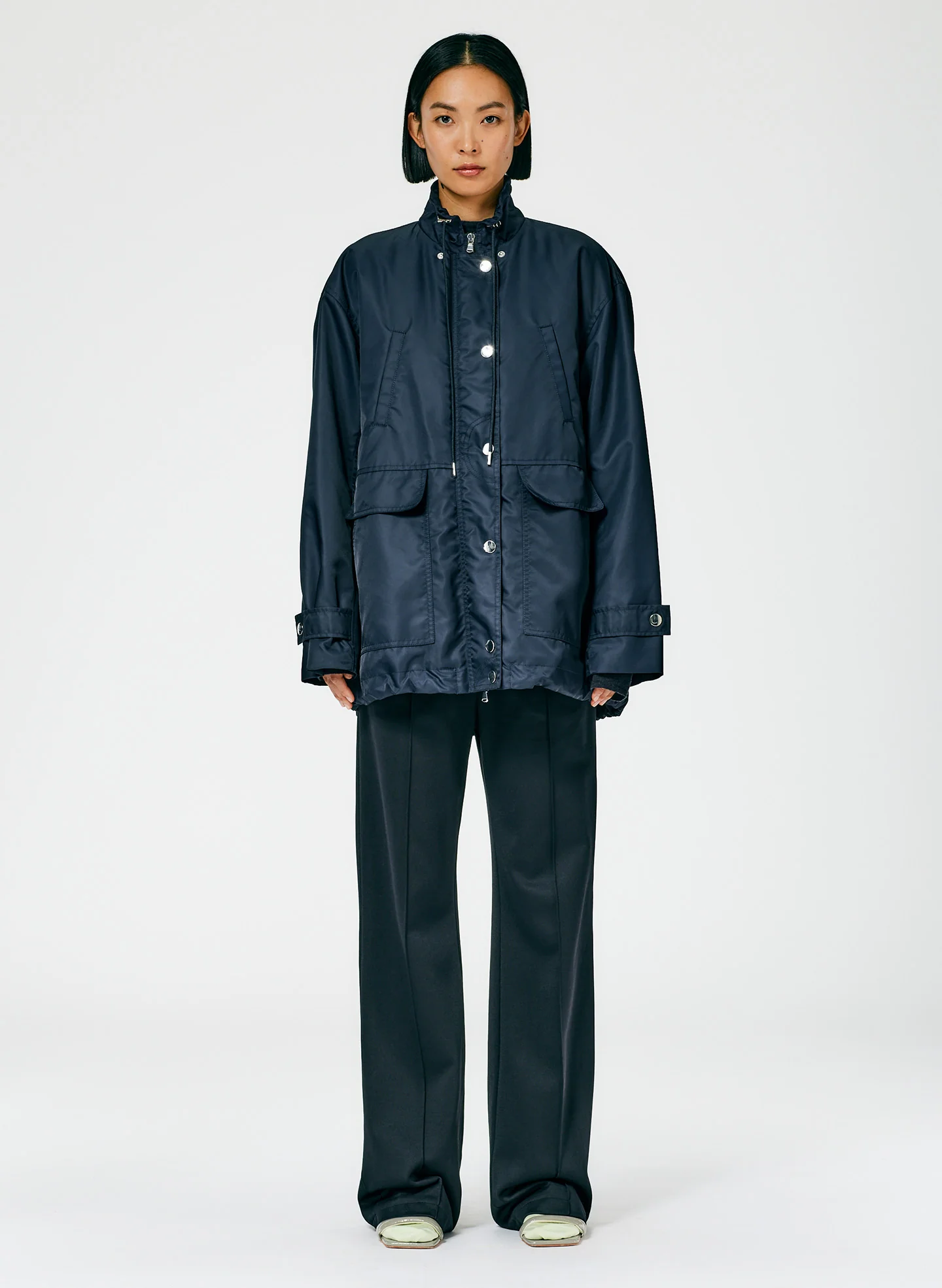 Eco Nylon Anorak with Removable Hood - Image 7