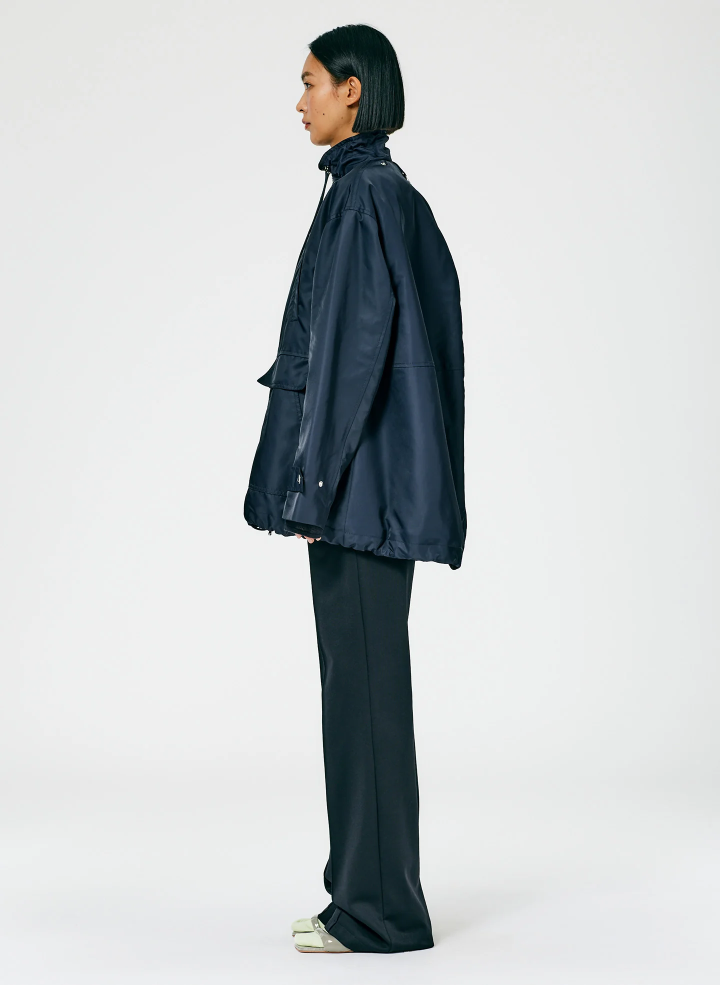 Eco Nylon Anorak with Removable Hood - Image 8