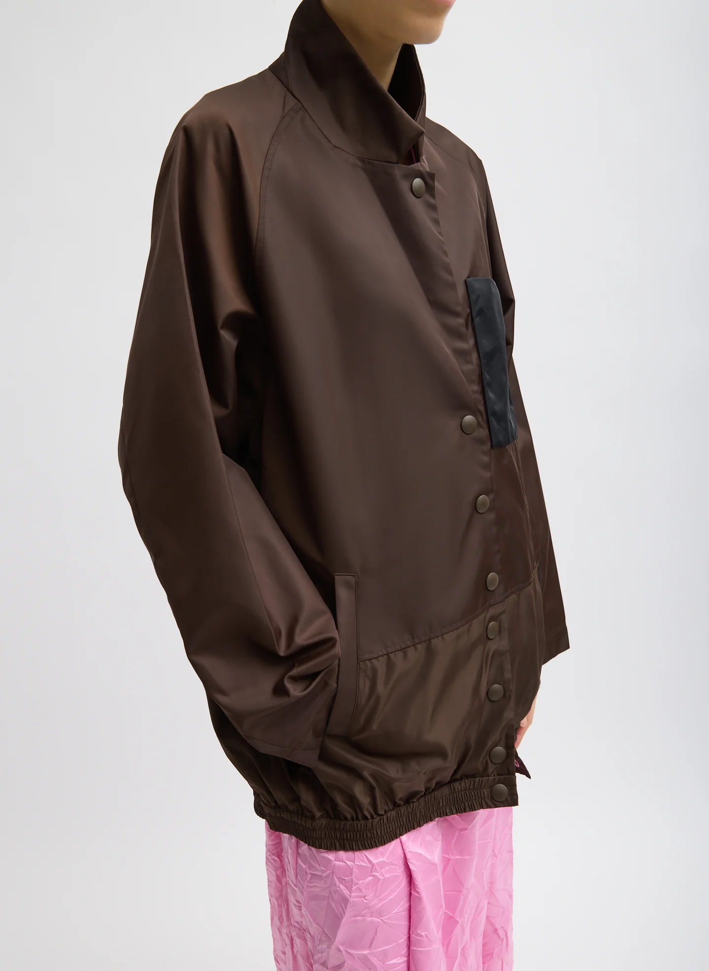 Eco Nylon Bomber Blazer - Image 3