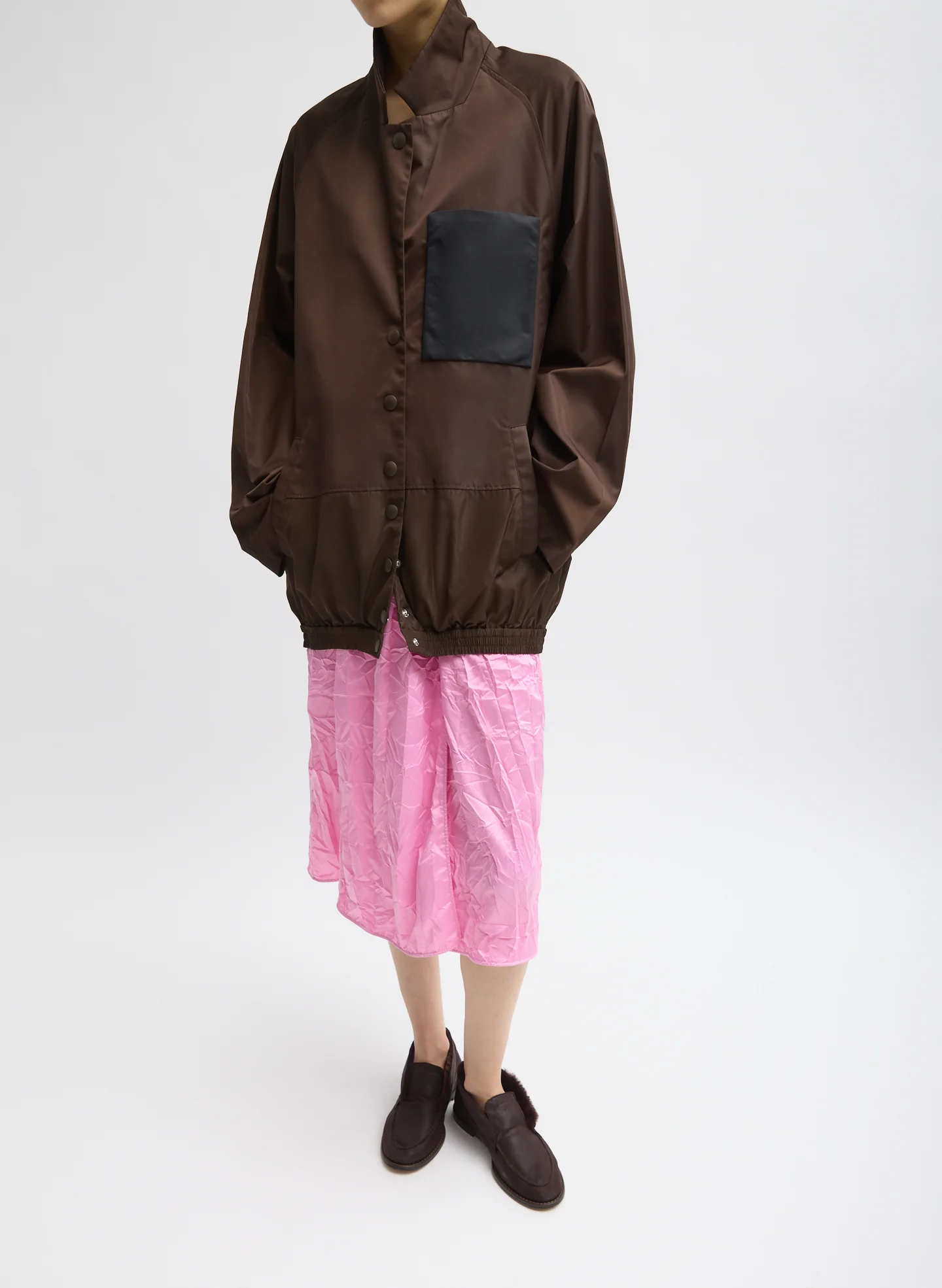 Eco Nylon Bomber Blazer - Image 5