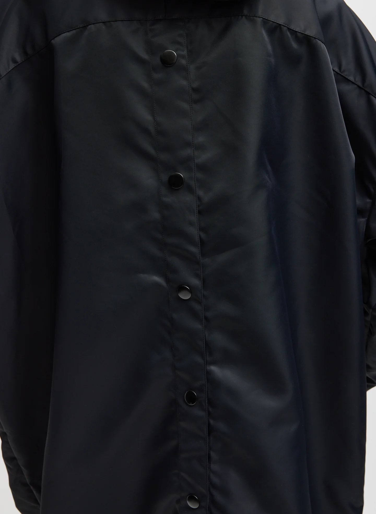 Eco Nylon Hooded Coat - Image 3