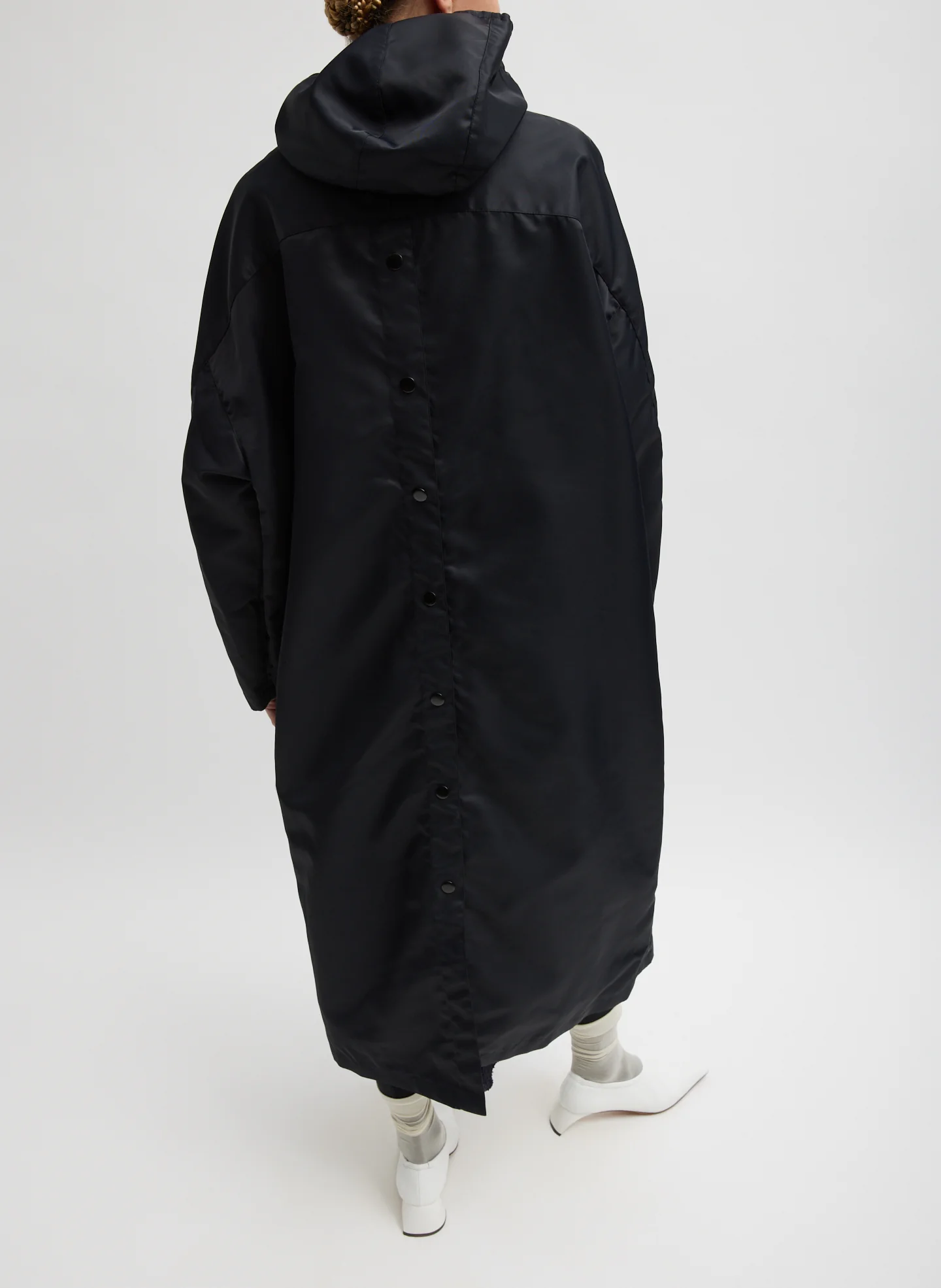 Eco Nylon Hooded Coat - Image 4