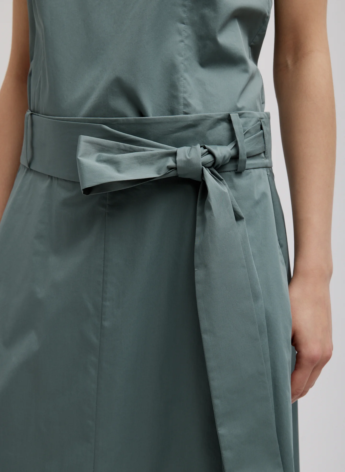 Eco Poplin Back Wrap Skirt - Image 2