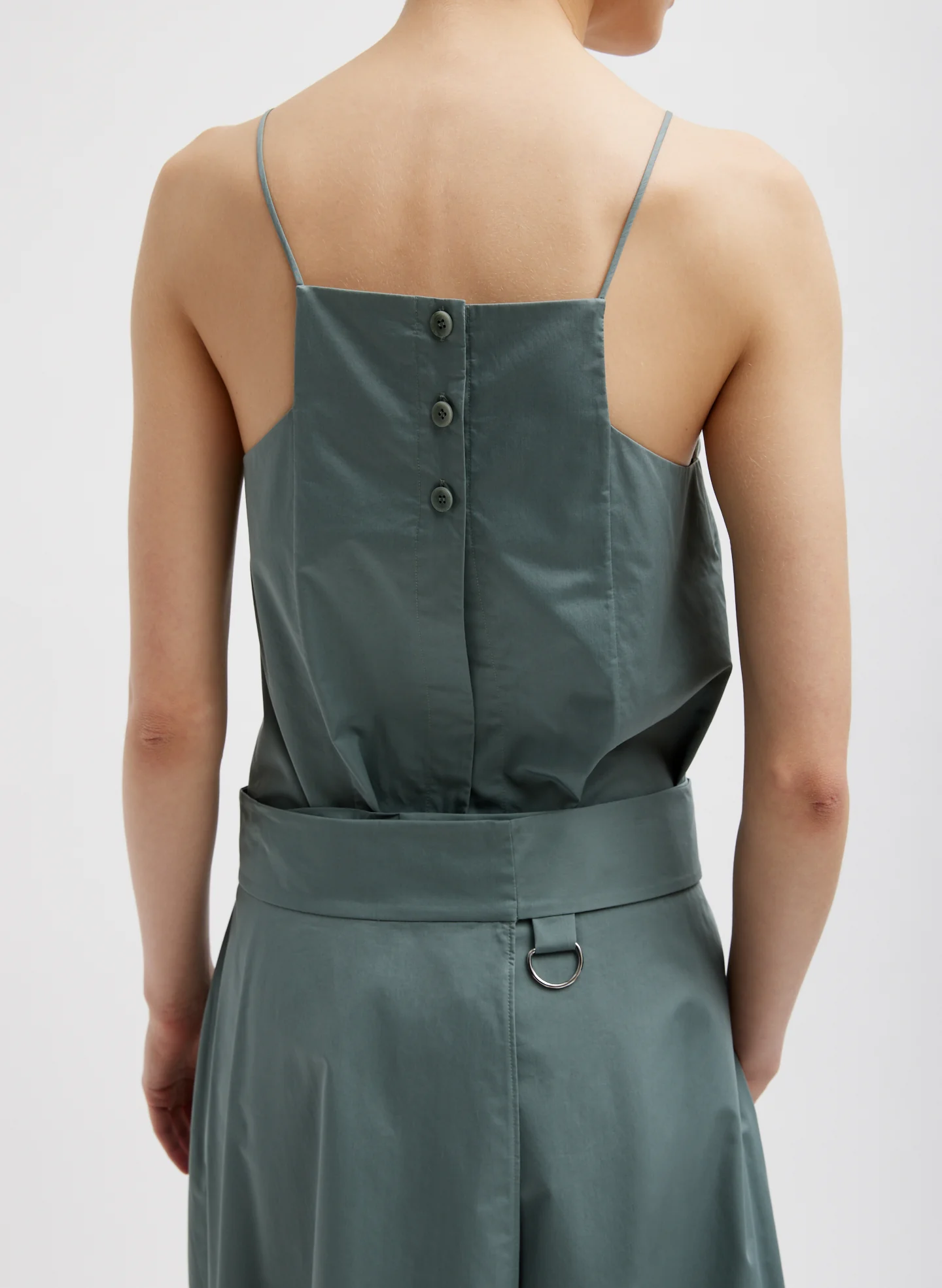 Eco Poplin Back Wrap Skirt - Image 3