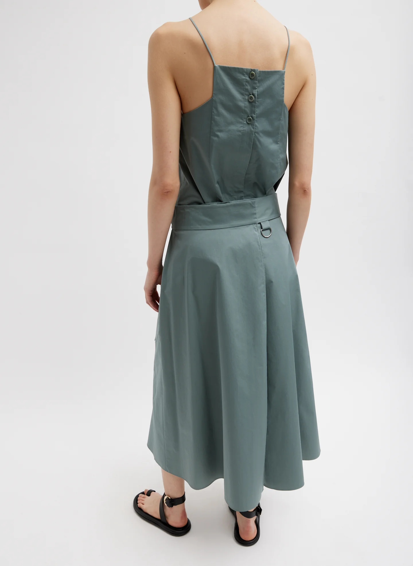 Eco Poplin Back Wrap Skirt - Image 5