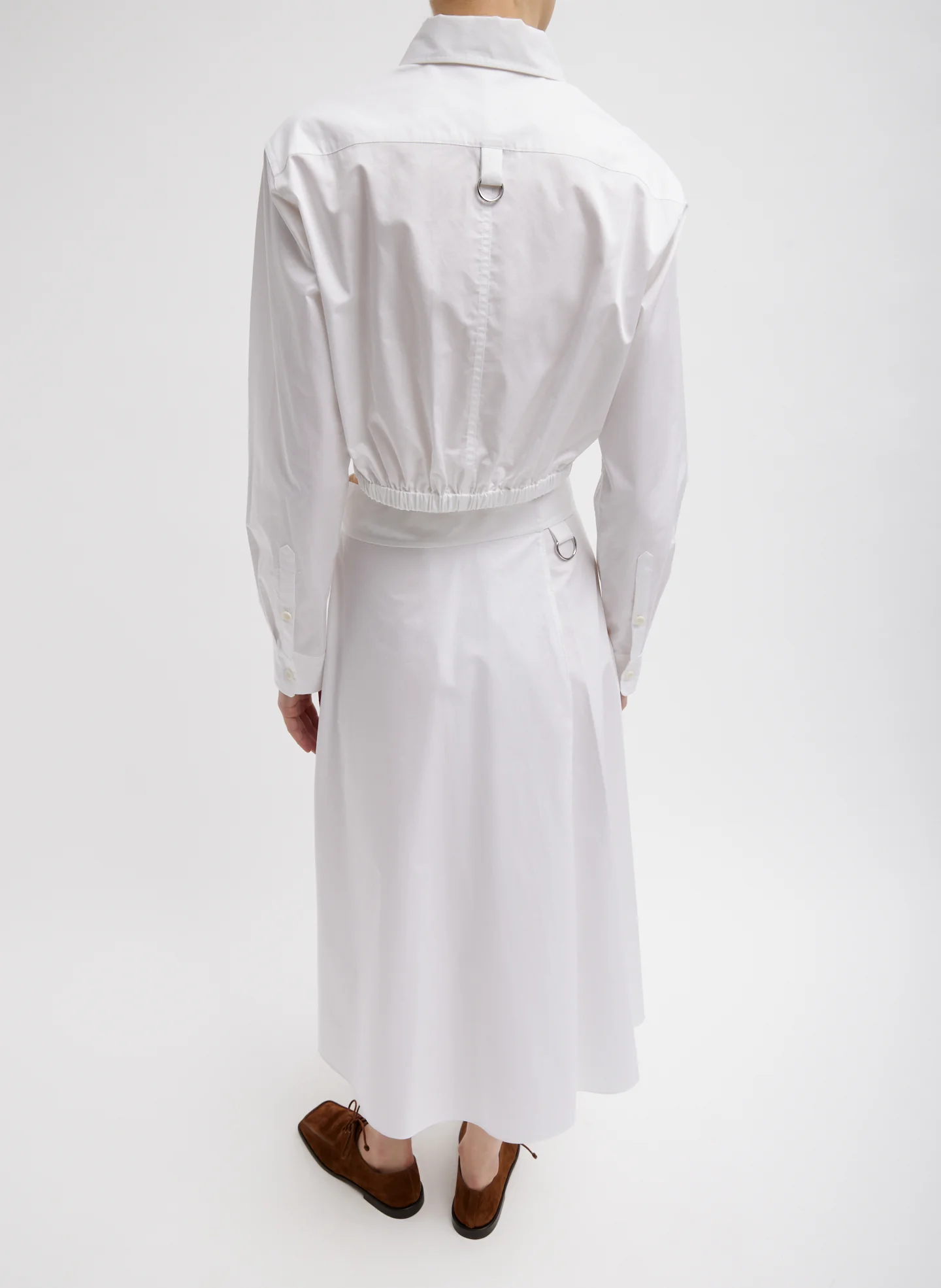 Eco Poplin Back Wrap Skirt - Image 4