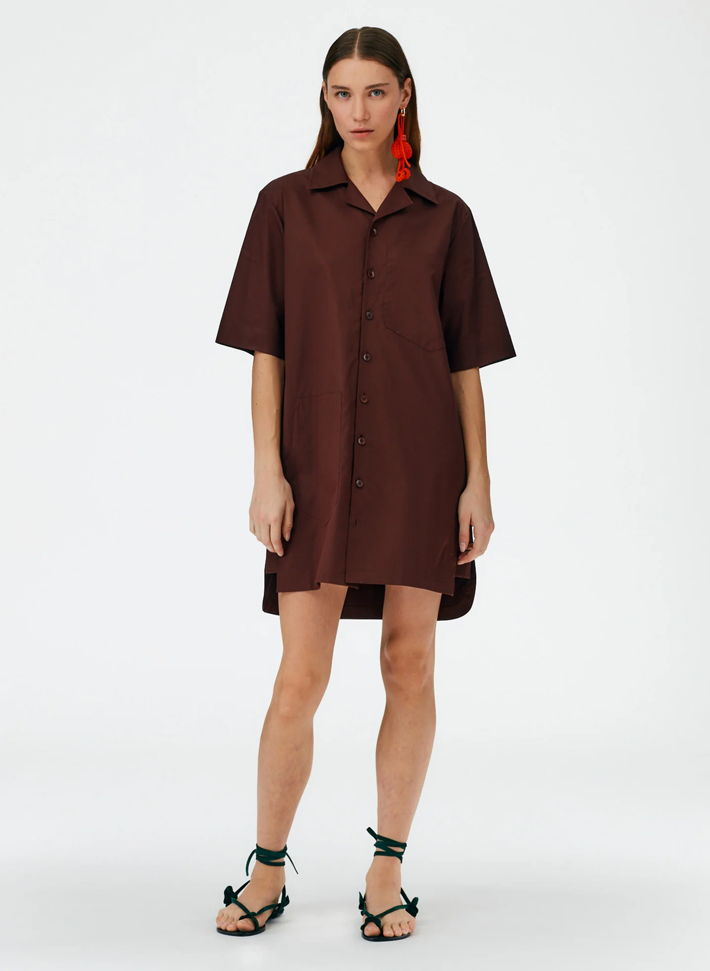 Eco Poplin Camp Dress - Image 8