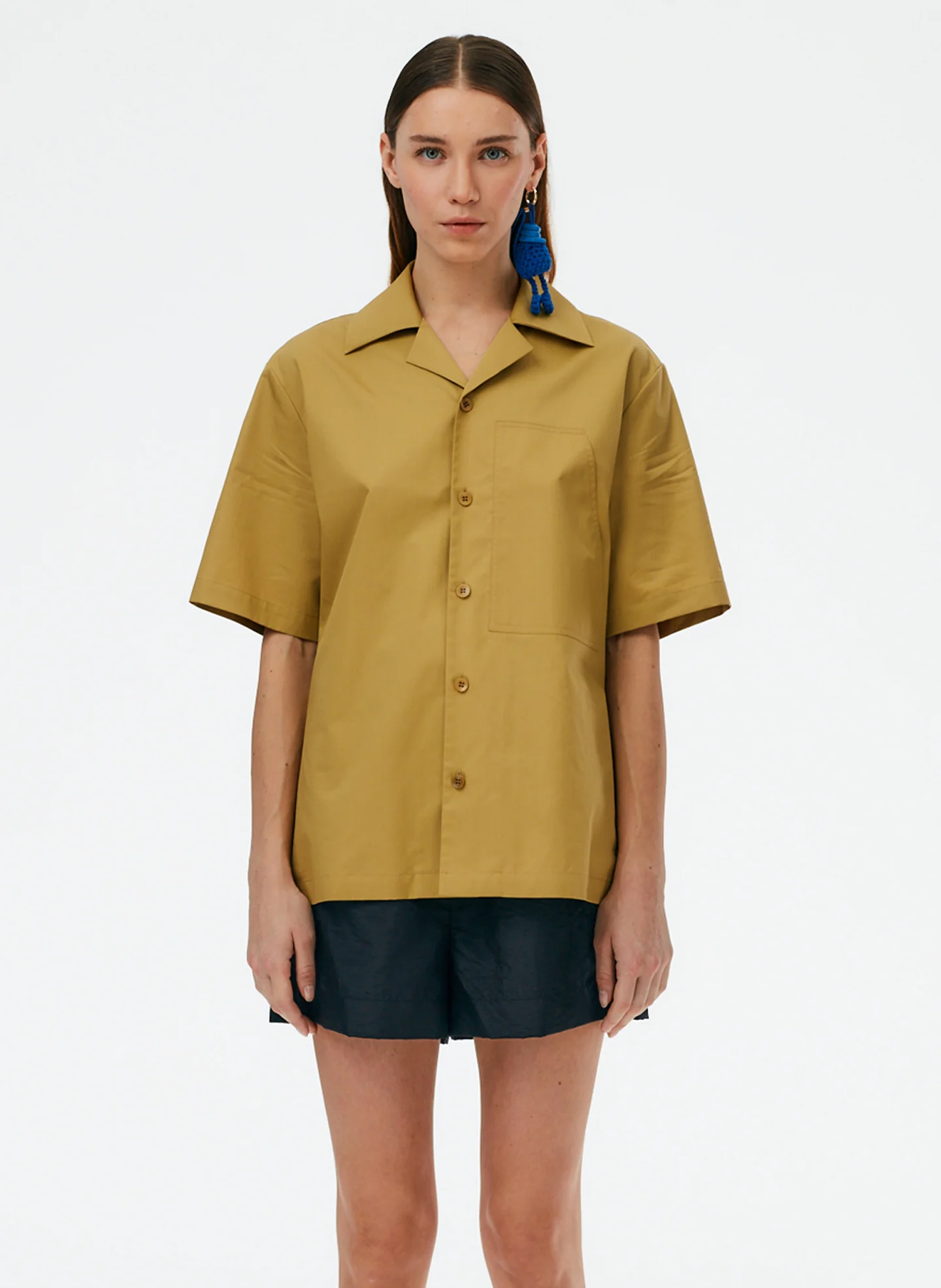 Eco Poplin Camp Shirt