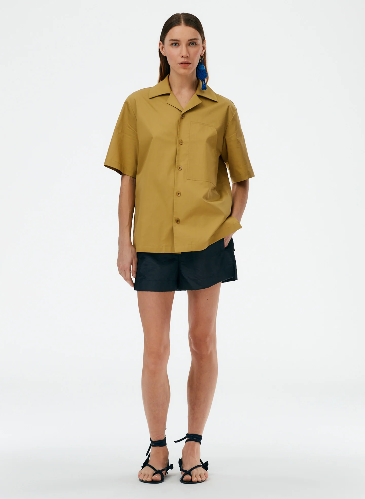 Eco Poplin Camp Shirt - Image 5