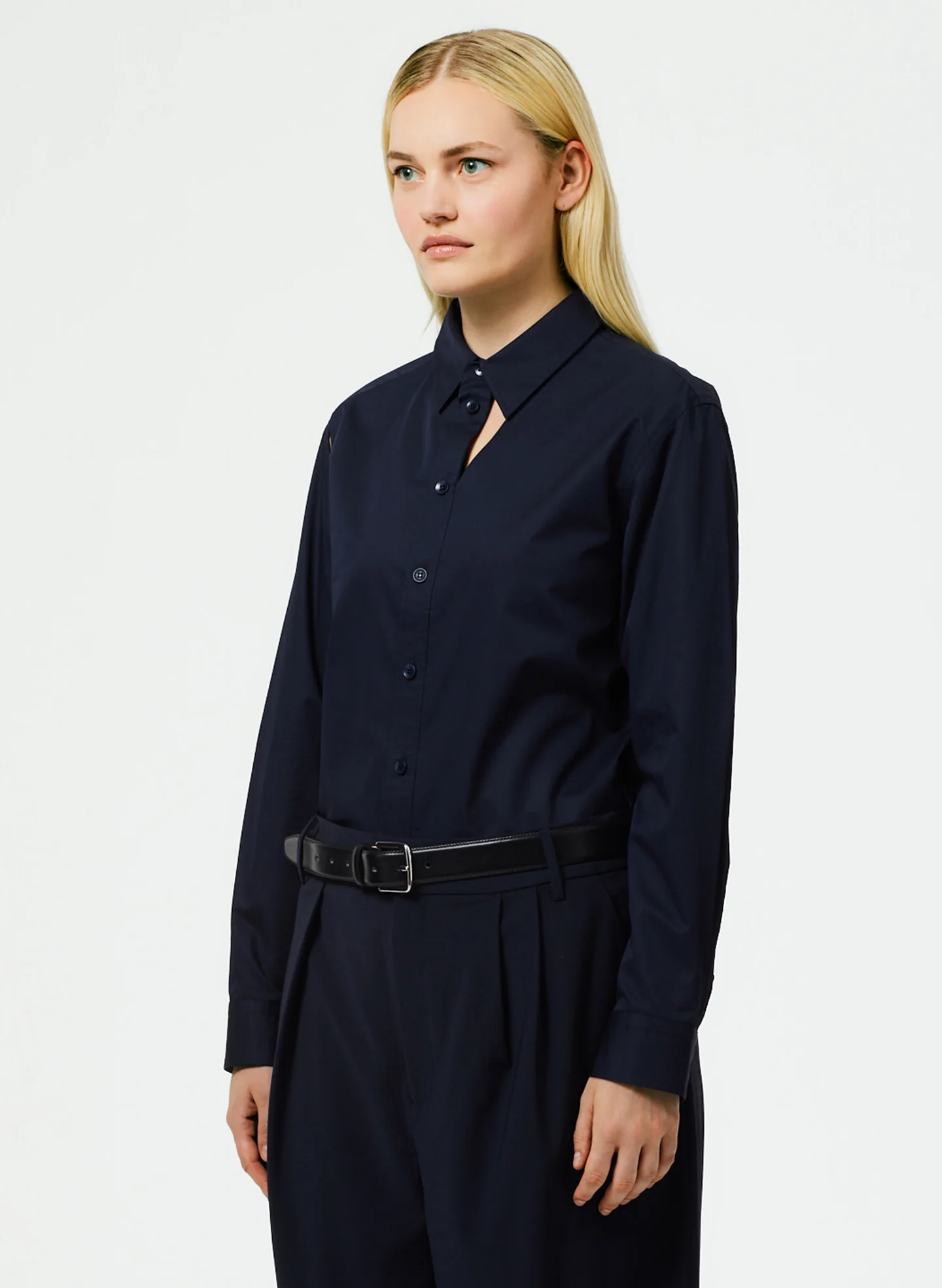 Eco Poplin Cut Out Charlie Shirt - Image 2