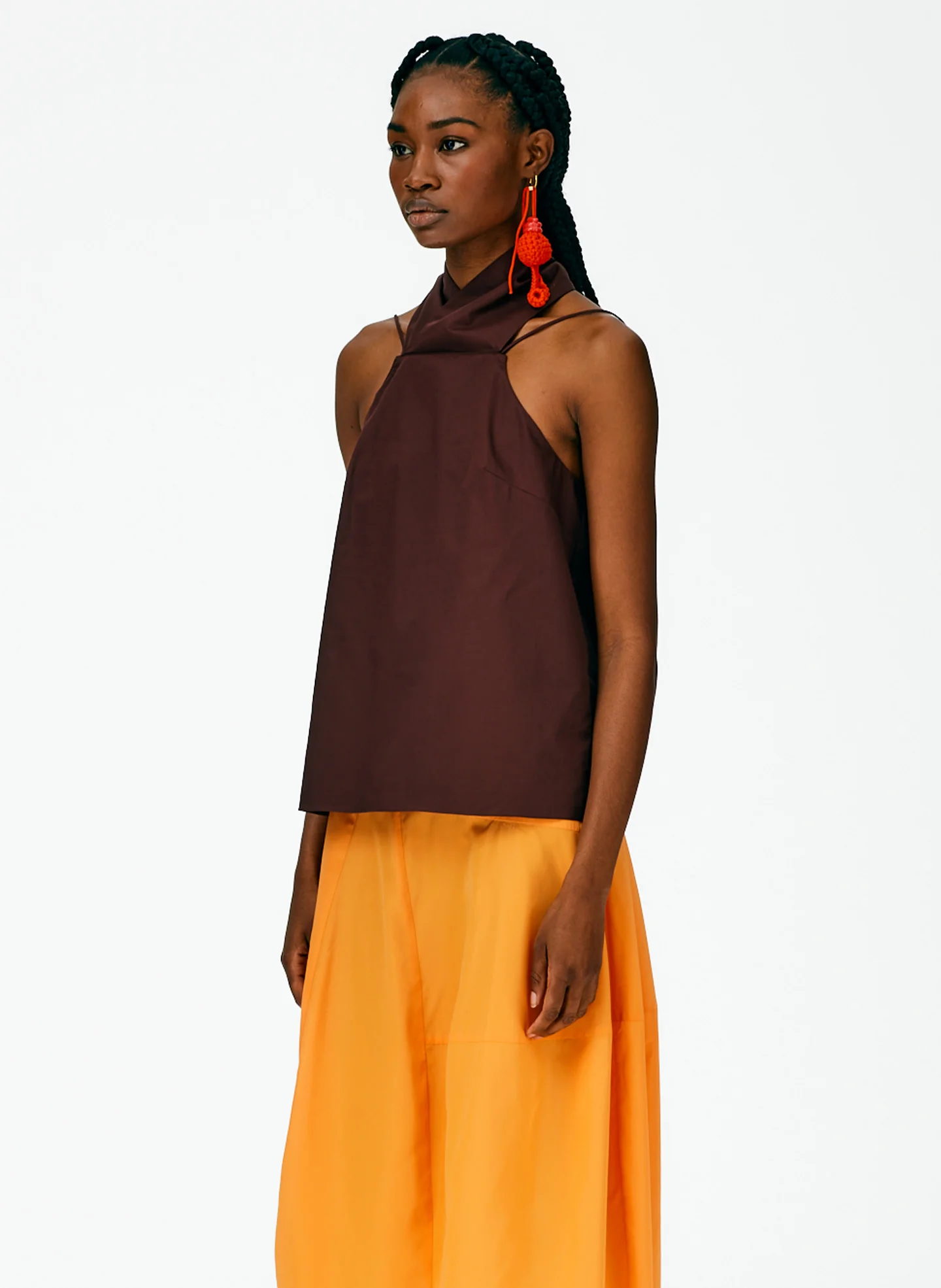 Eco Poplin Halter Top - Image 3